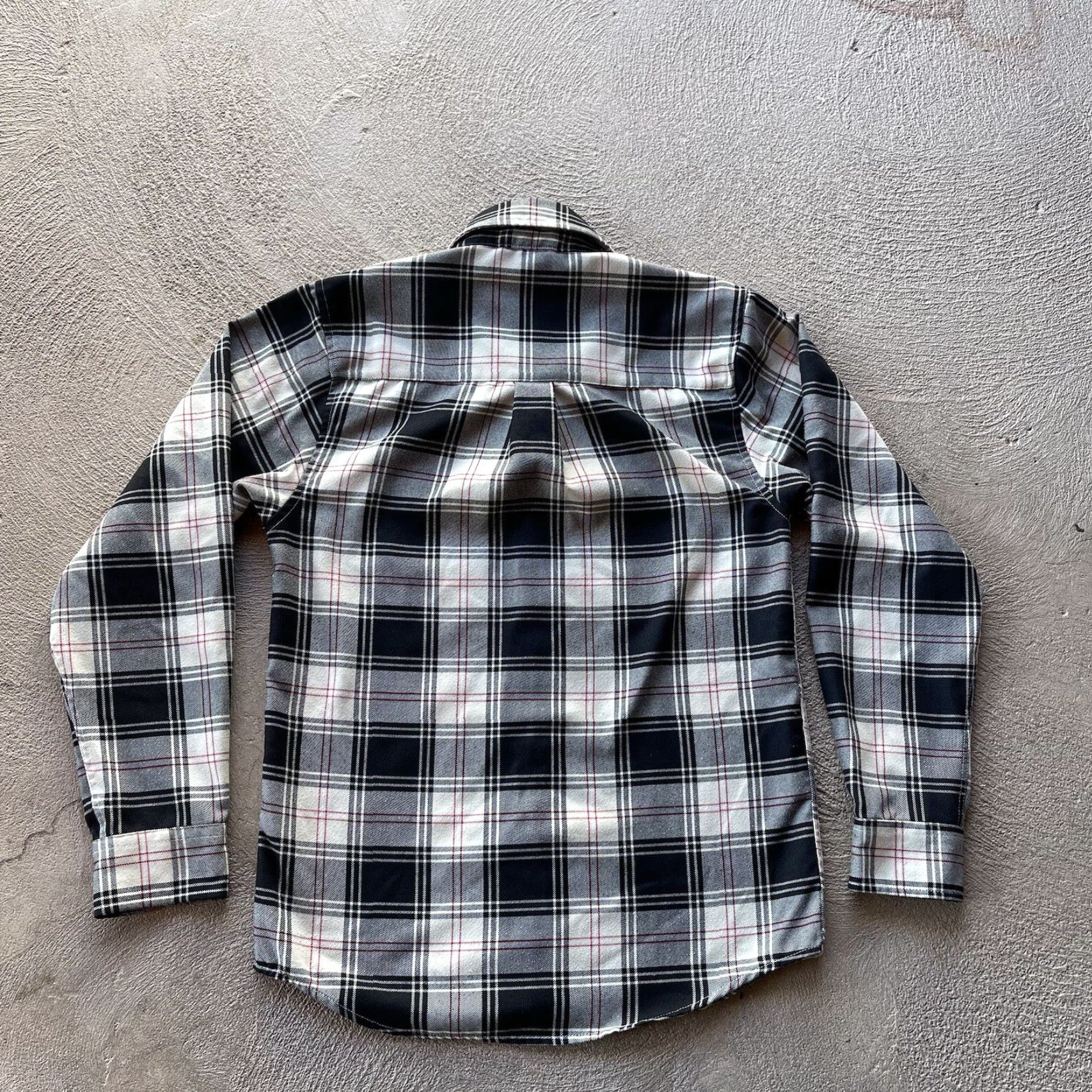 Vintage Dixxon Men XS White Flannel Button-Up Shirt Cro Mags Music Biker Plaid Band Size US XS / EU 42 / 0 - 4 Thumbnail