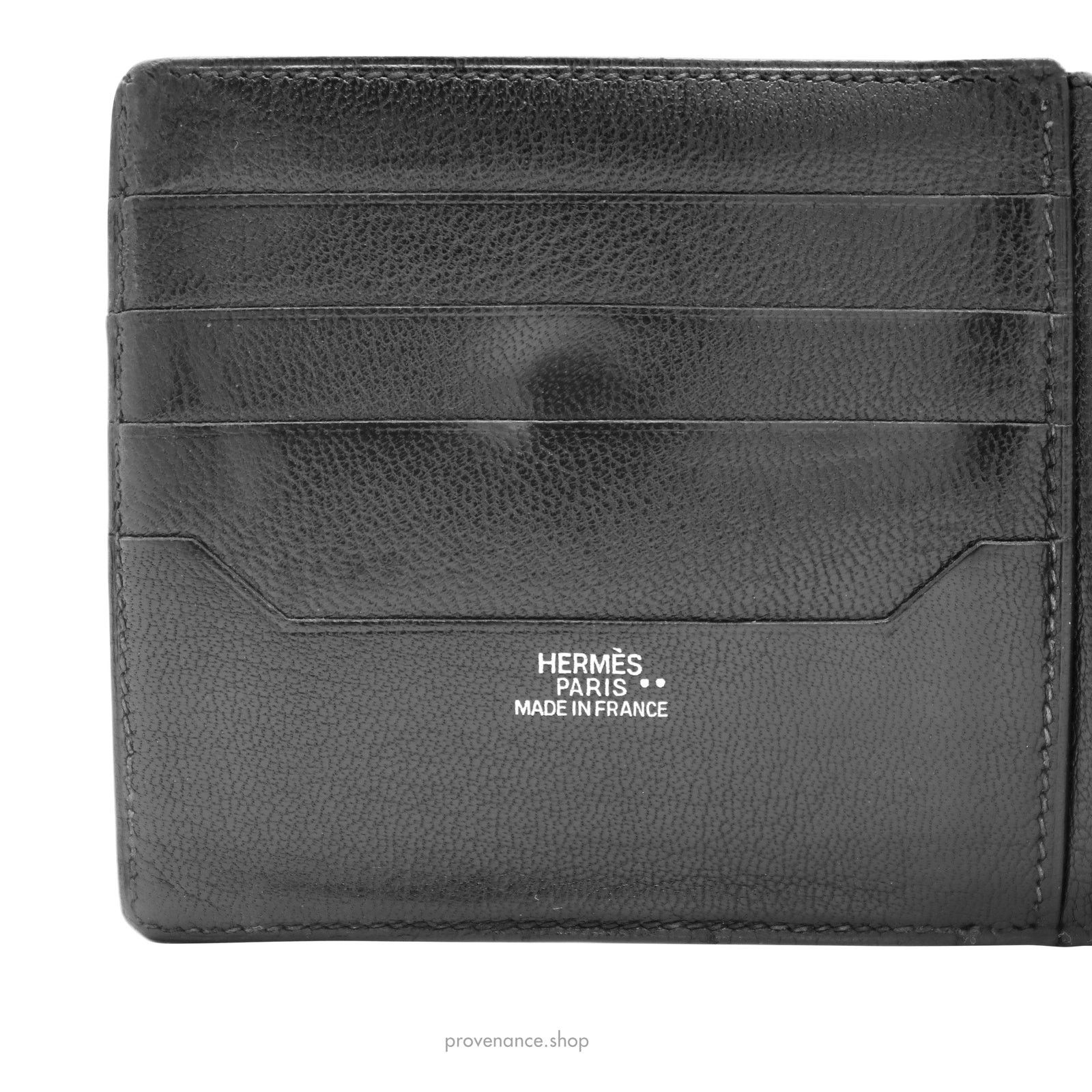 Hermes 🔴 Hermes MC2 Bifold Wallet - Black Crocodile Leather Size ONE SIZE - 7 Thumbnail