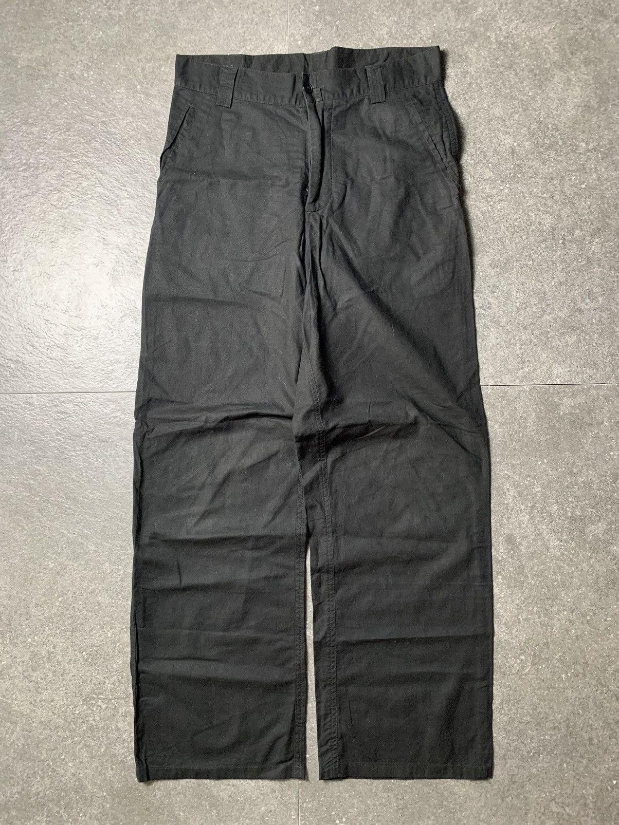 agnes b. 1990s Agnes B Homme Linen Pants Size US 27 - 2 Thumbnail