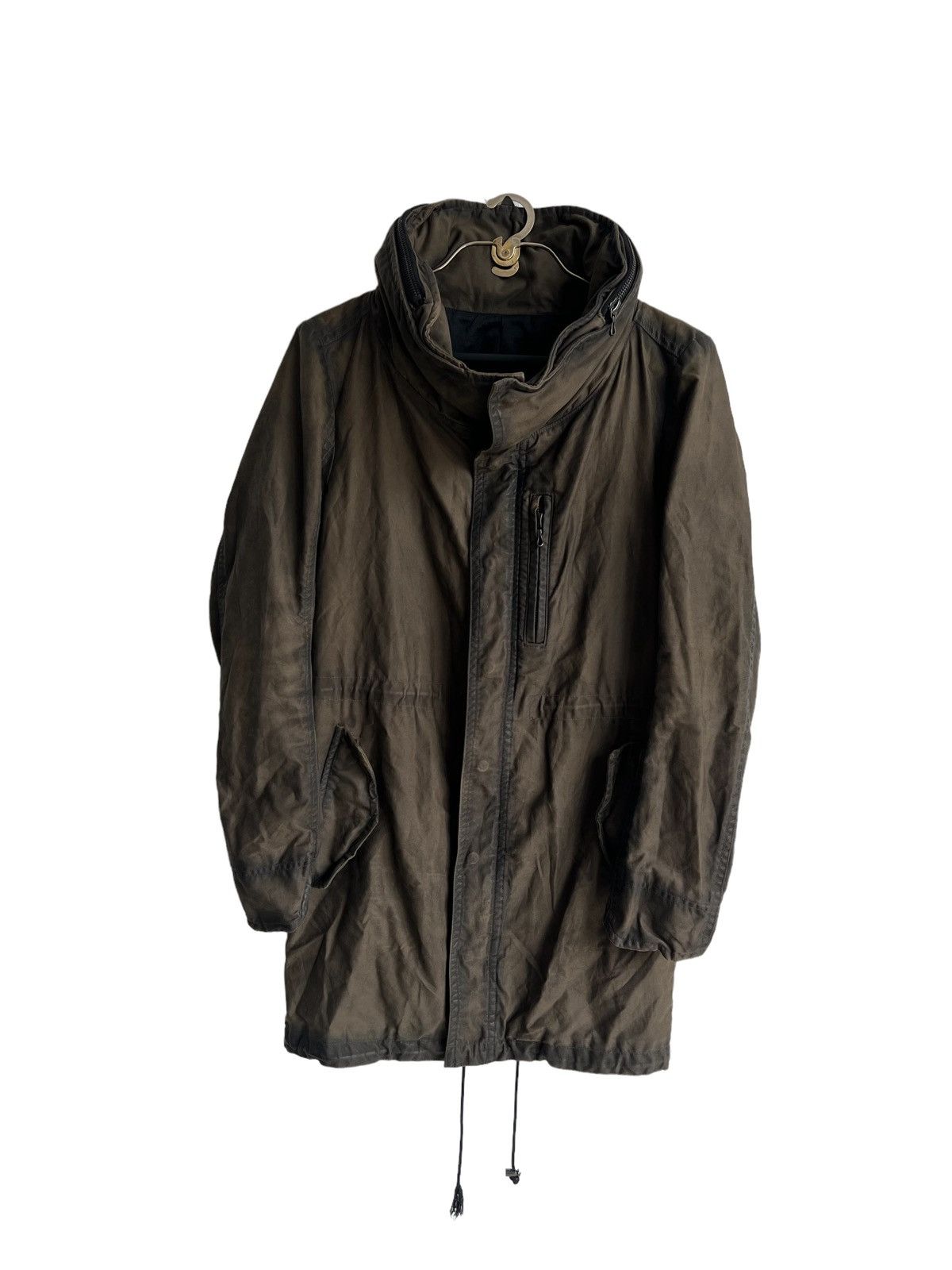 Shellac Y2K Shellac 🇯🇵 Waxed Cotton Post Apocalypse Bono Parka Jacket Size US M / EU 48-50 / 2 - 3 Thumbnail