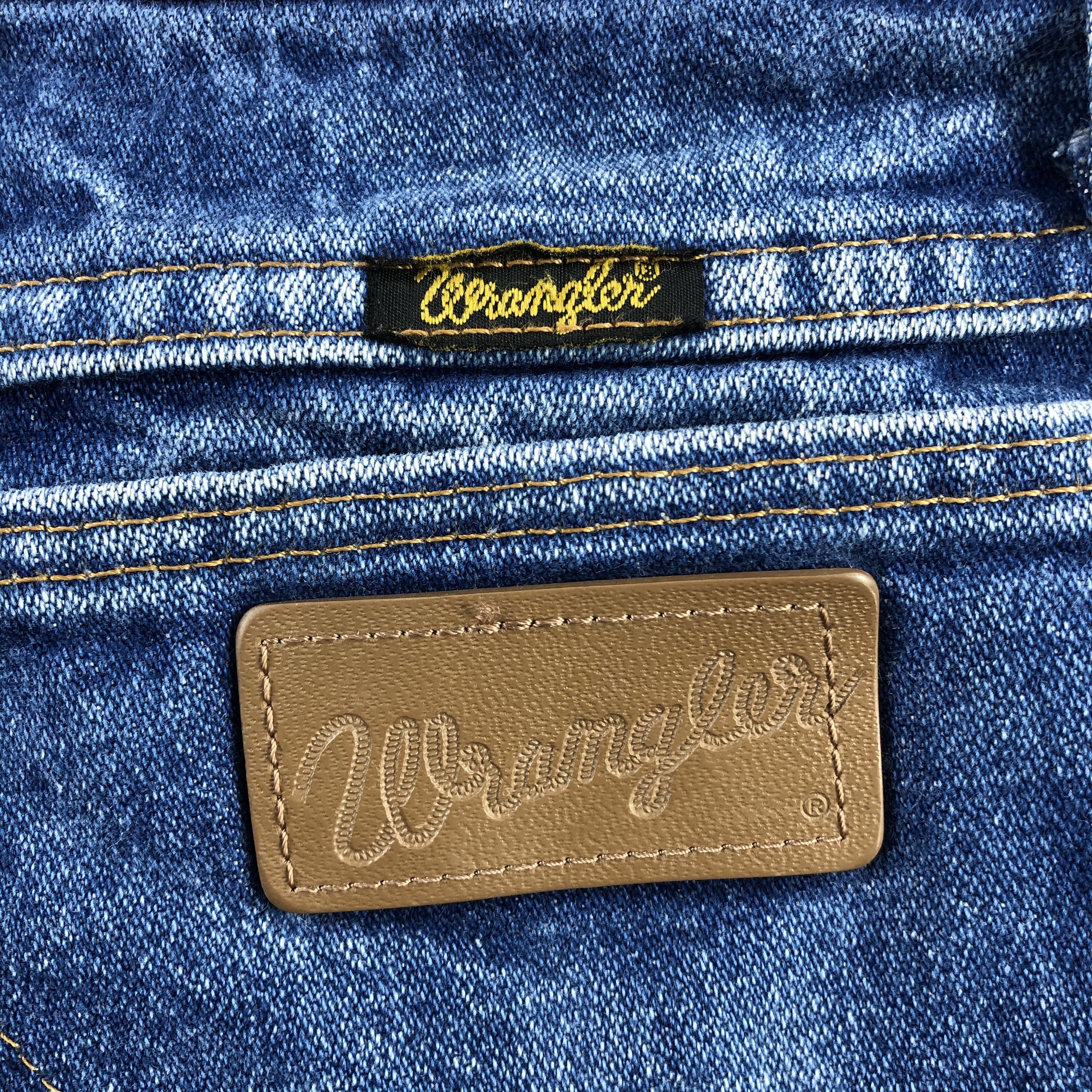 Vintage Vintage Blue Wash Wrangler Jeans-J2342 Size US 40 / EU 56 - 5 Thumbnail