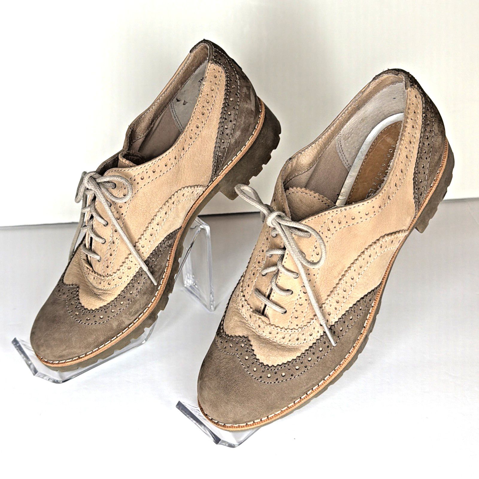 Sperry Sperry Top-Sider Lace-up Wingtip Brogue Oxford Shoes 7M Size US 7 / IT 37 - 1 Thumbnail