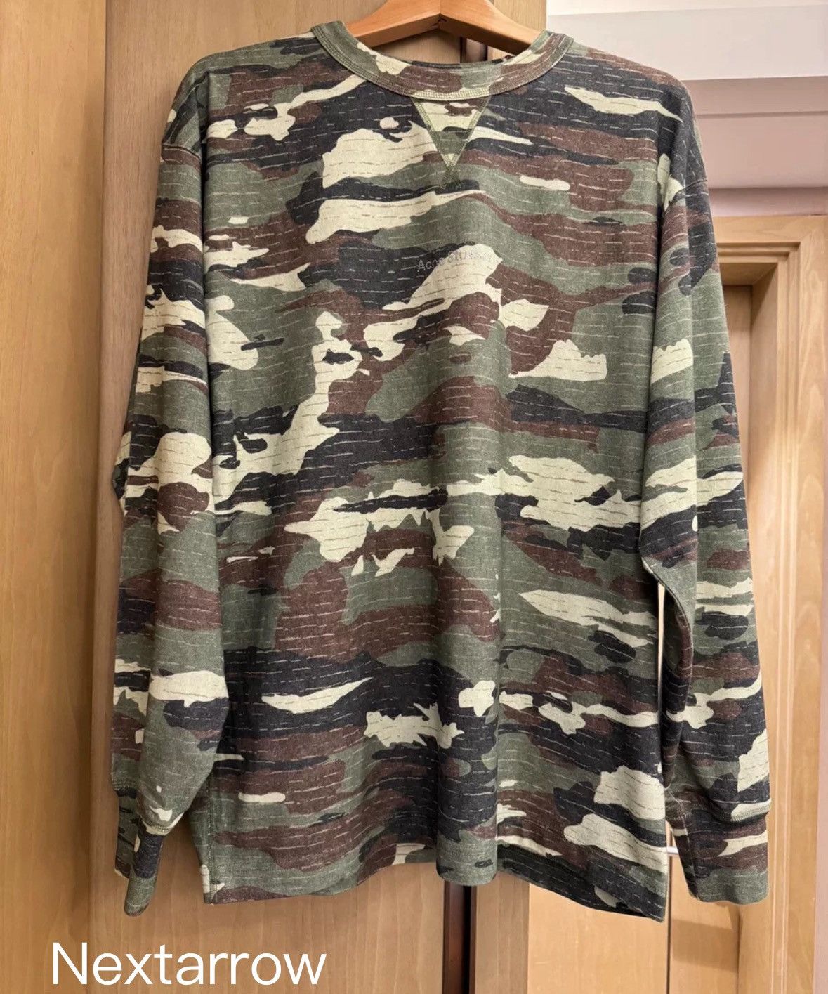 Acne Studios Acne studios Vintage camouflage long sleeves 2412-Nextarrow Size US S / EU 44-46 / 1 - 2 Thumbnail