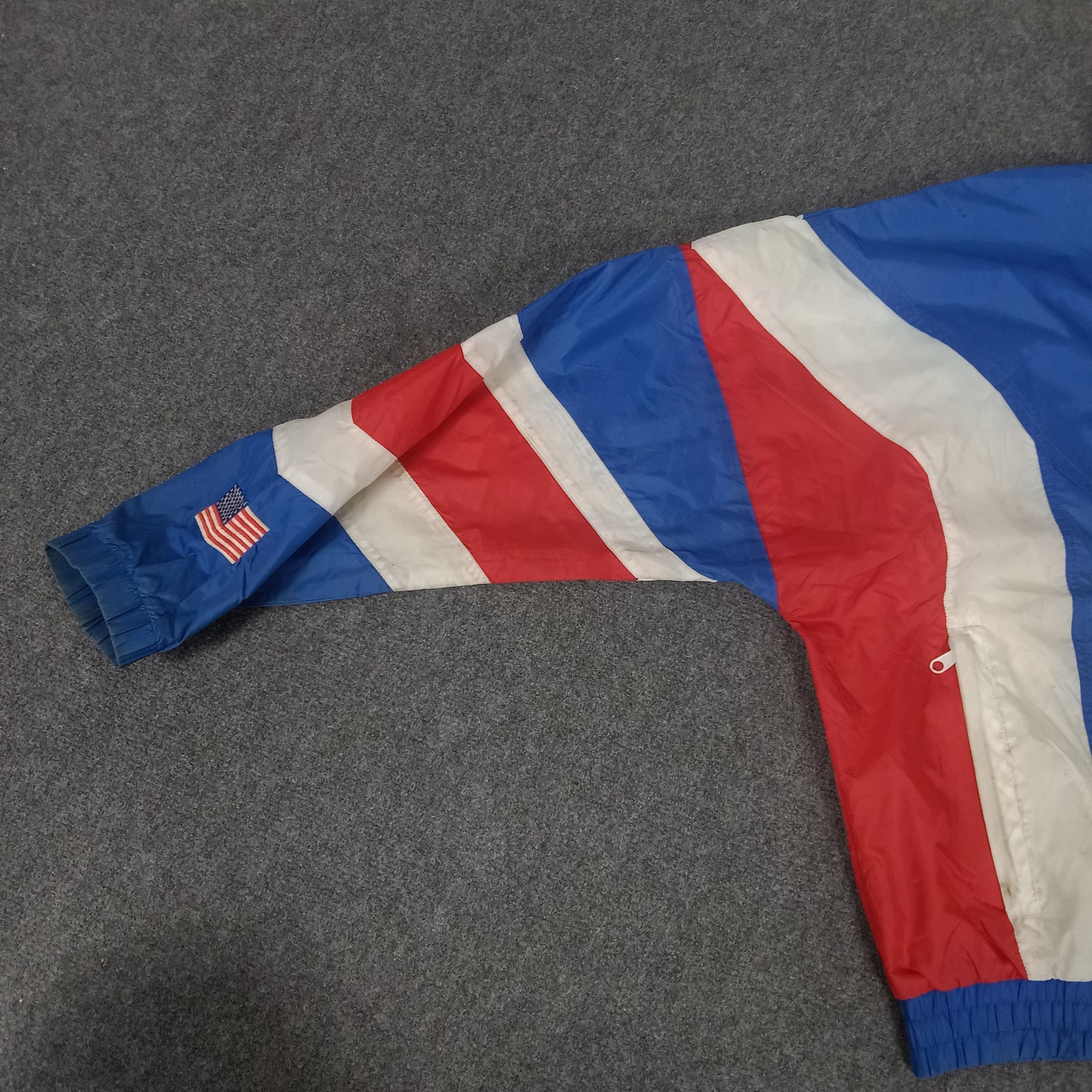 Nutmeg × Vintage Vintage 90's World Cup USA 94 Sporr Style Windbreaker Jacket Size US XXL / EU 58 / 5 - 6 Thumbnail