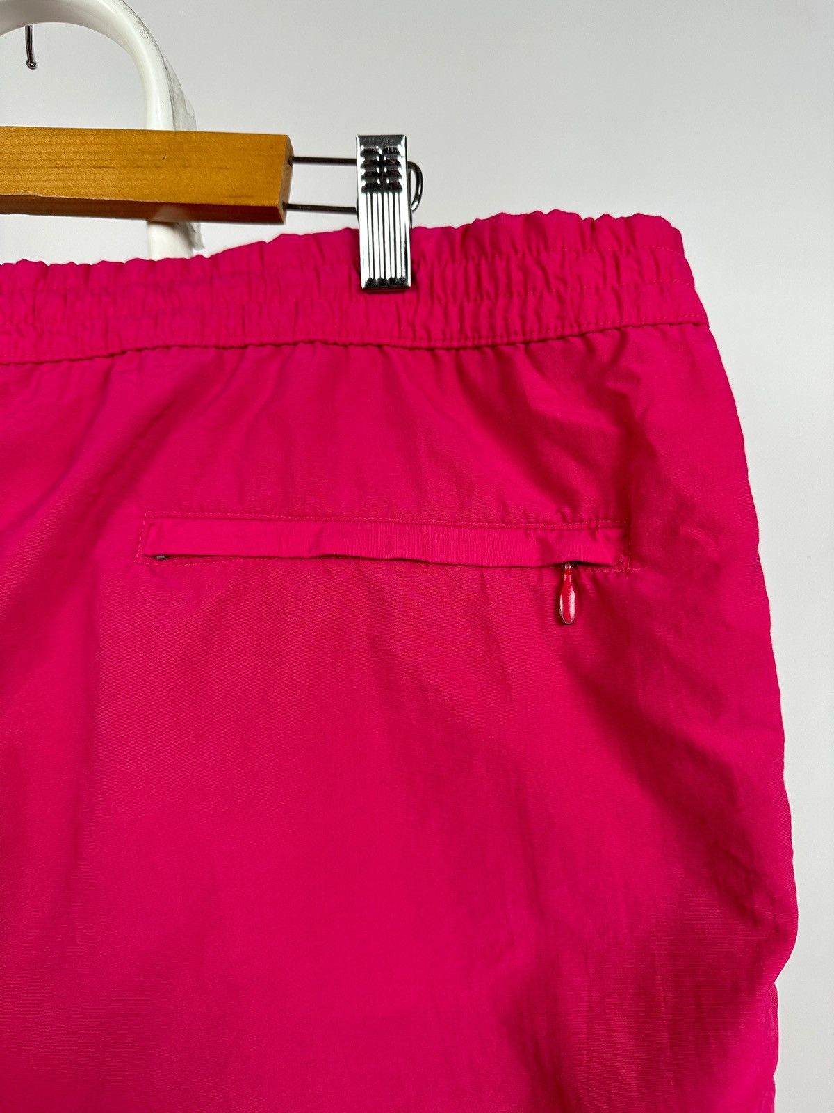 Nike Vintage Nike Challenge Court Nylon Pink Shorts Andre Agassi Size US 36 / EU 52 - 13 Thumbnail