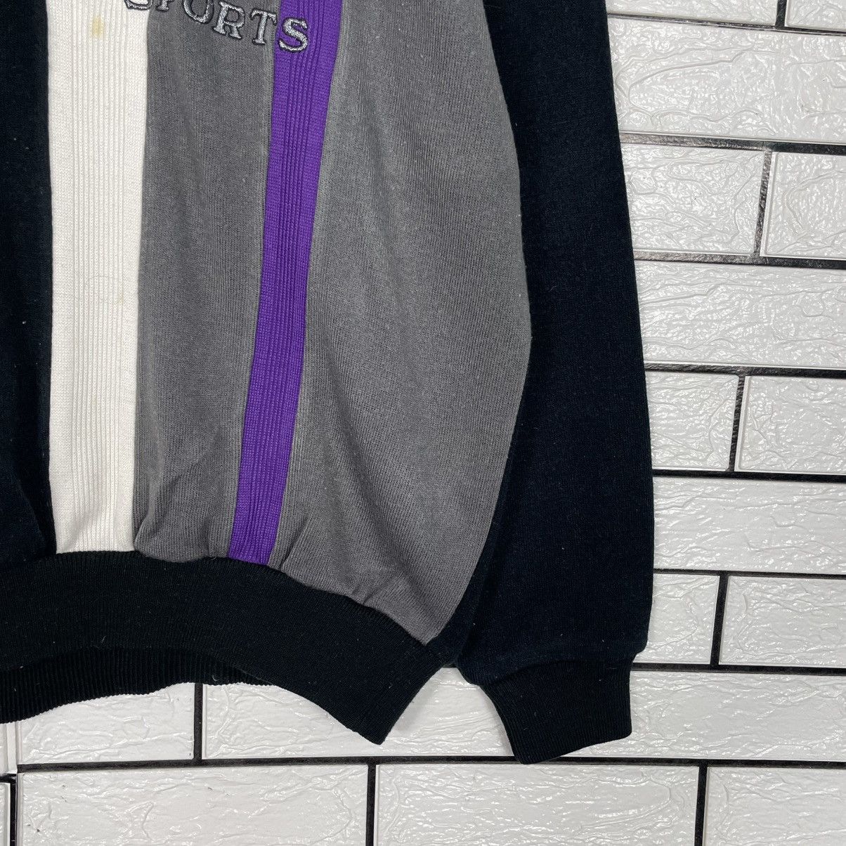 Japanese Brand Resort Sports Stripe Sweatshirt Size US M / EU 48-50 / 2 - 4 Thumbnail