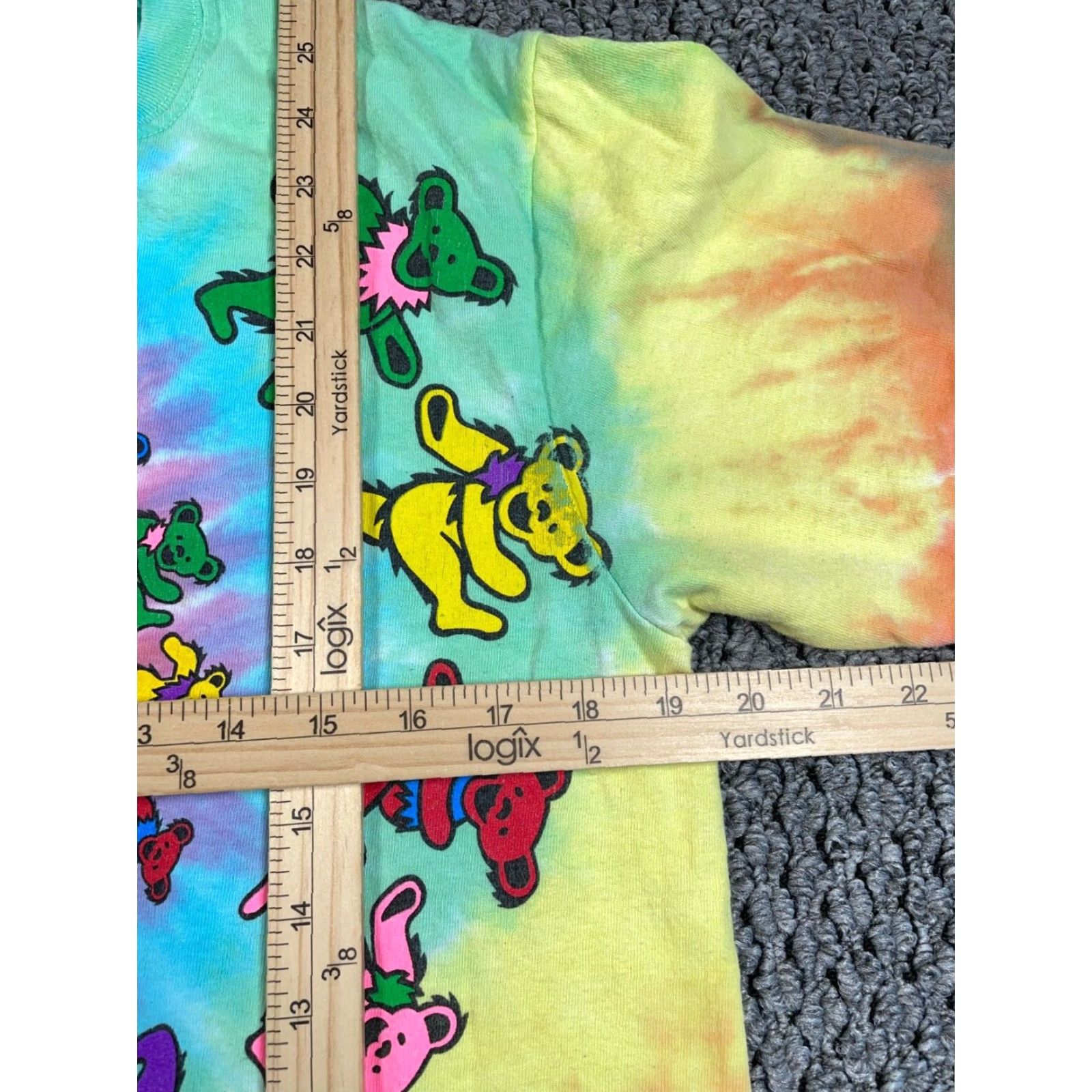 Liquid Blue VINTAGE Liquid Blue Grateful Dead T-Shirt Adult Small Tie Dye Spiral Bear 1995 Size US S / EU 44-46 / 1 - 6 Thumbnail