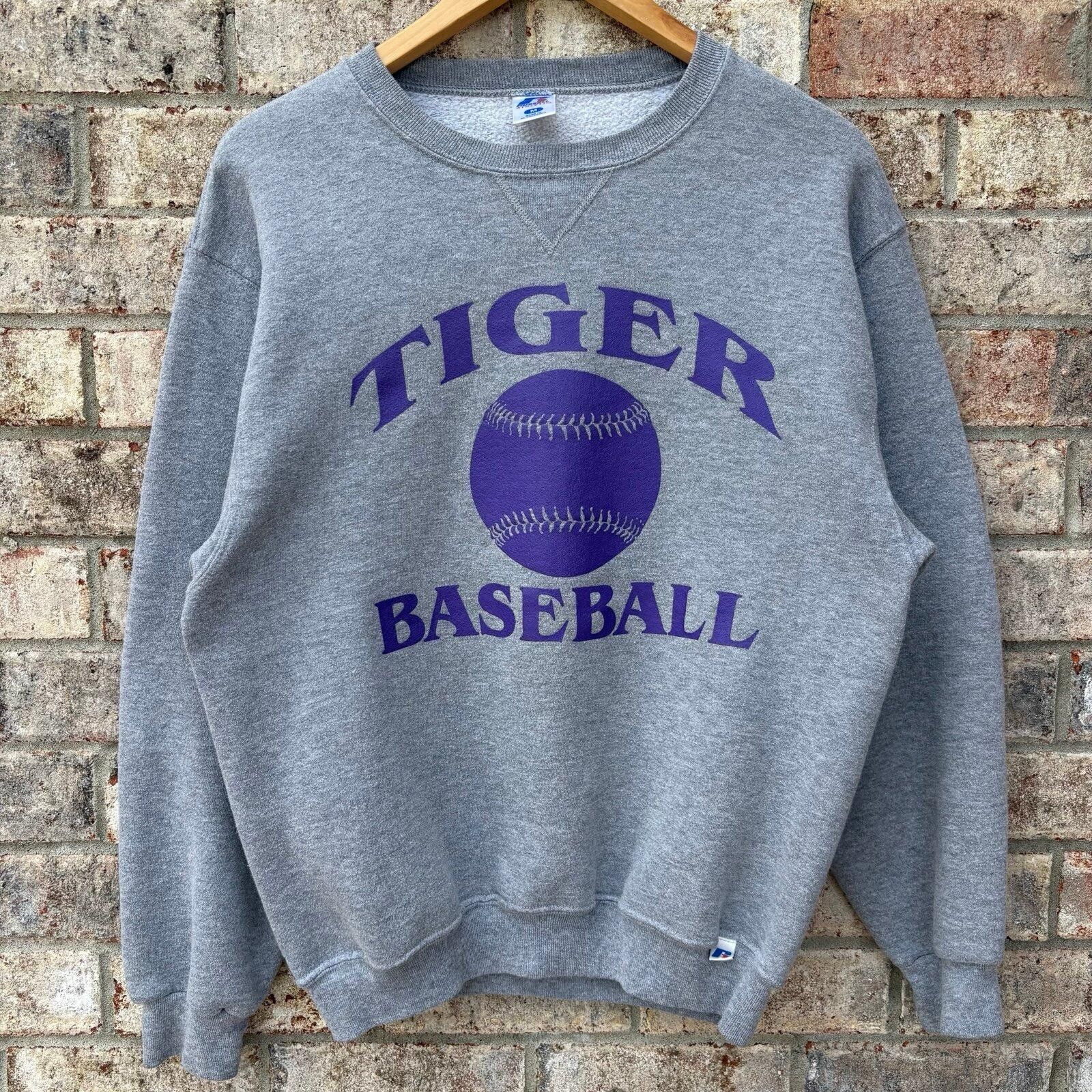 Russell Athletic Vintage 90s LSU tigers baseball sweatshirt Size US M / EU 48-50 / 2 - 8 Thumbnail