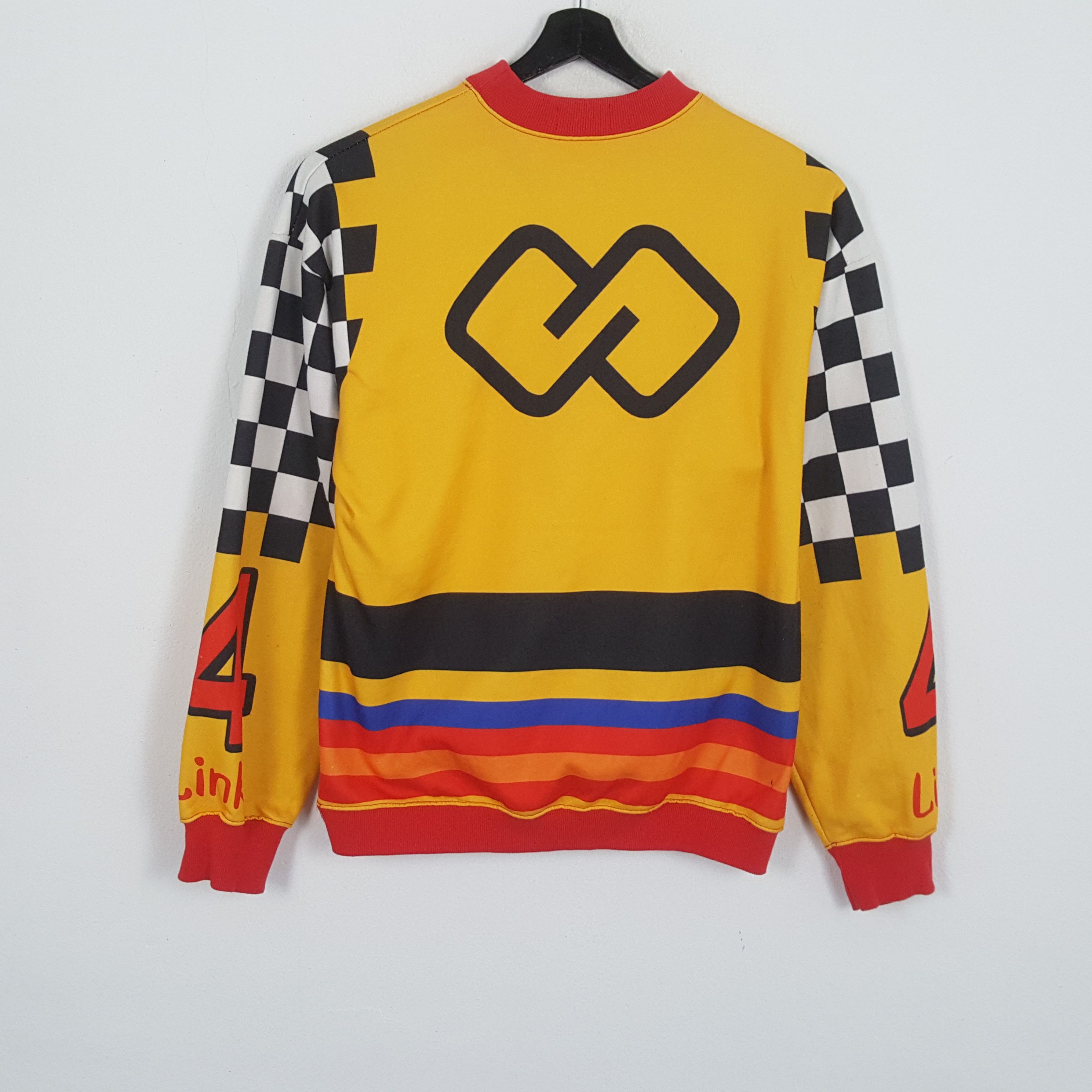 Japanese Brand × Vintage 555 FILM LINK Japanese Style Nice Design Sweatshirt Size US L / EU 52-54 / 3 - 3 Thumbnail