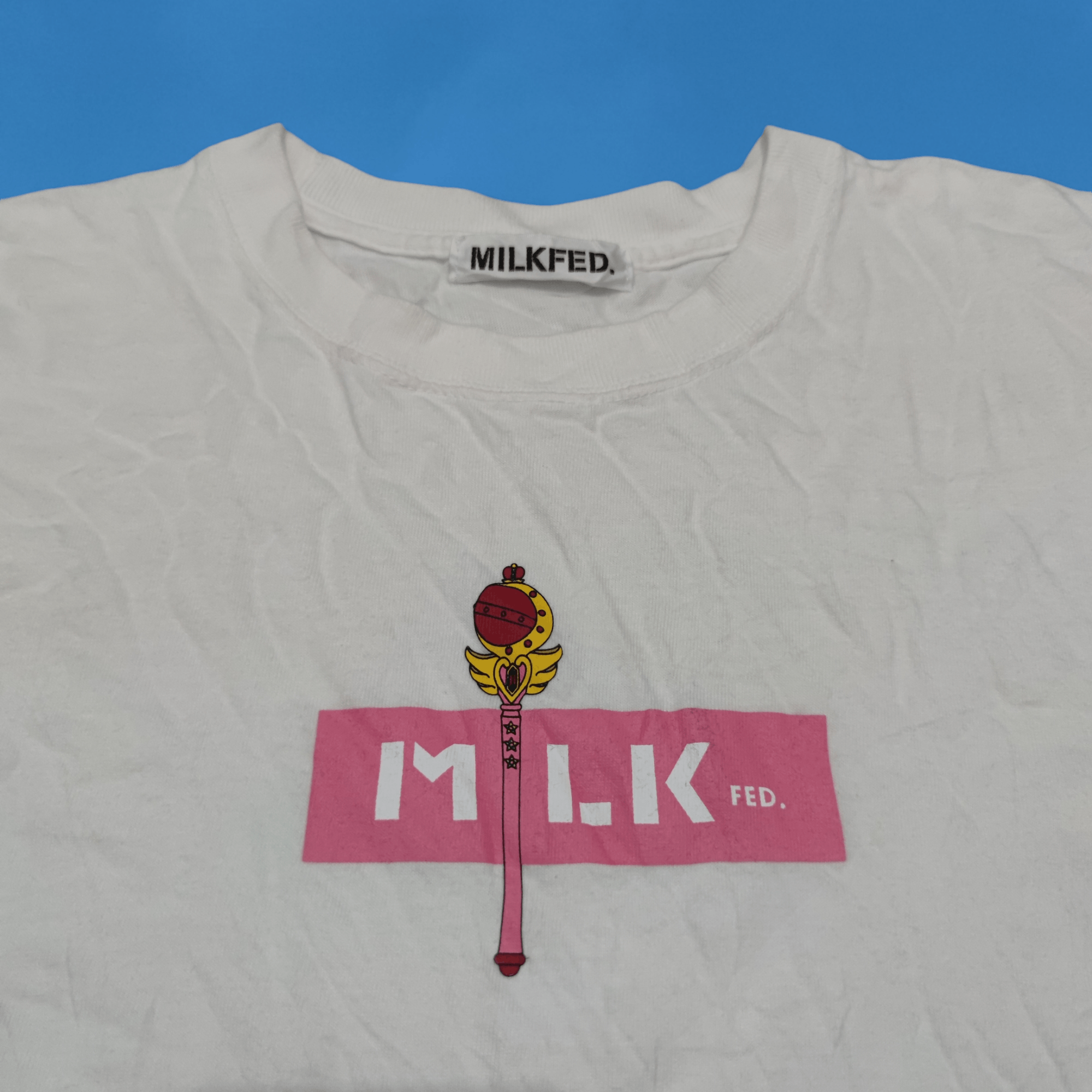 Anime × Japanese Brand × MILKFED Milkfed x Sailor Moon 25th Anniversary T Shirt Size M / US 6-8 / IT 42-44 - 2 Thumbnail
