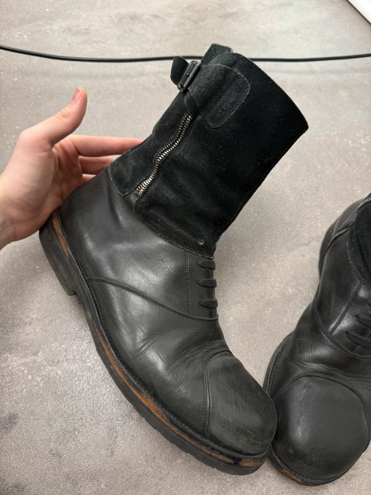 Maison Margiela Maison Margiela boots combat archive 2003s vintage rare Size US 12 / EU 45 - 12 Thumbnail