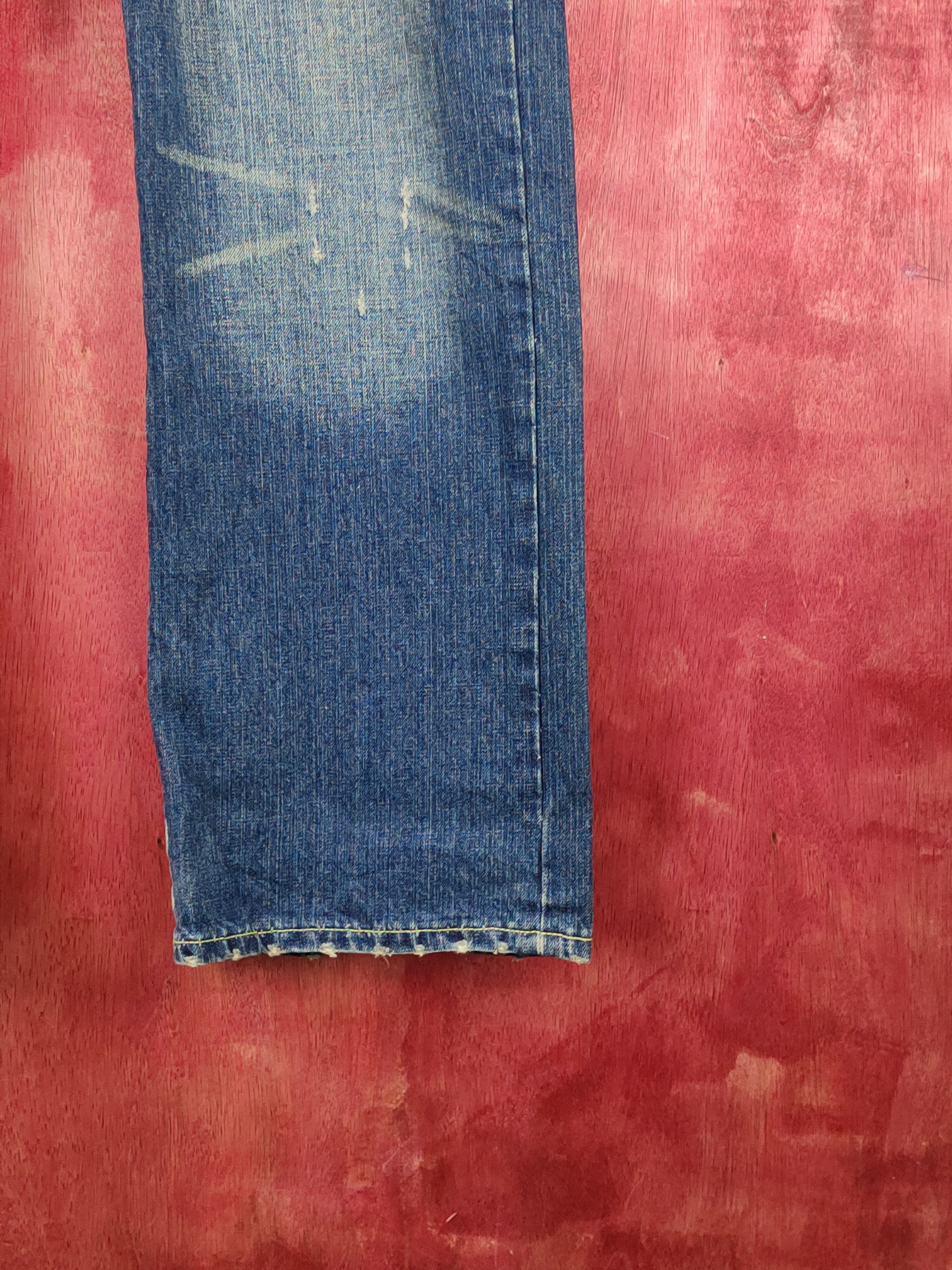 Abercrombie & Fitch Abercrombie&Fitch Blue Distressed ripped fadded Denim #S1602 Size US 31 - 6 Thumbnail