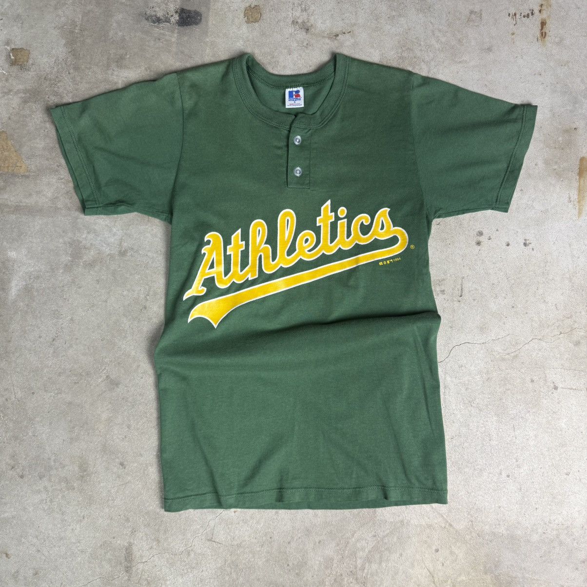 Russell Athletic Russell Athletic “Athletics” Graphic Henley Tee Size US S / EU 44-46 / 1 - 1 Thumbnail