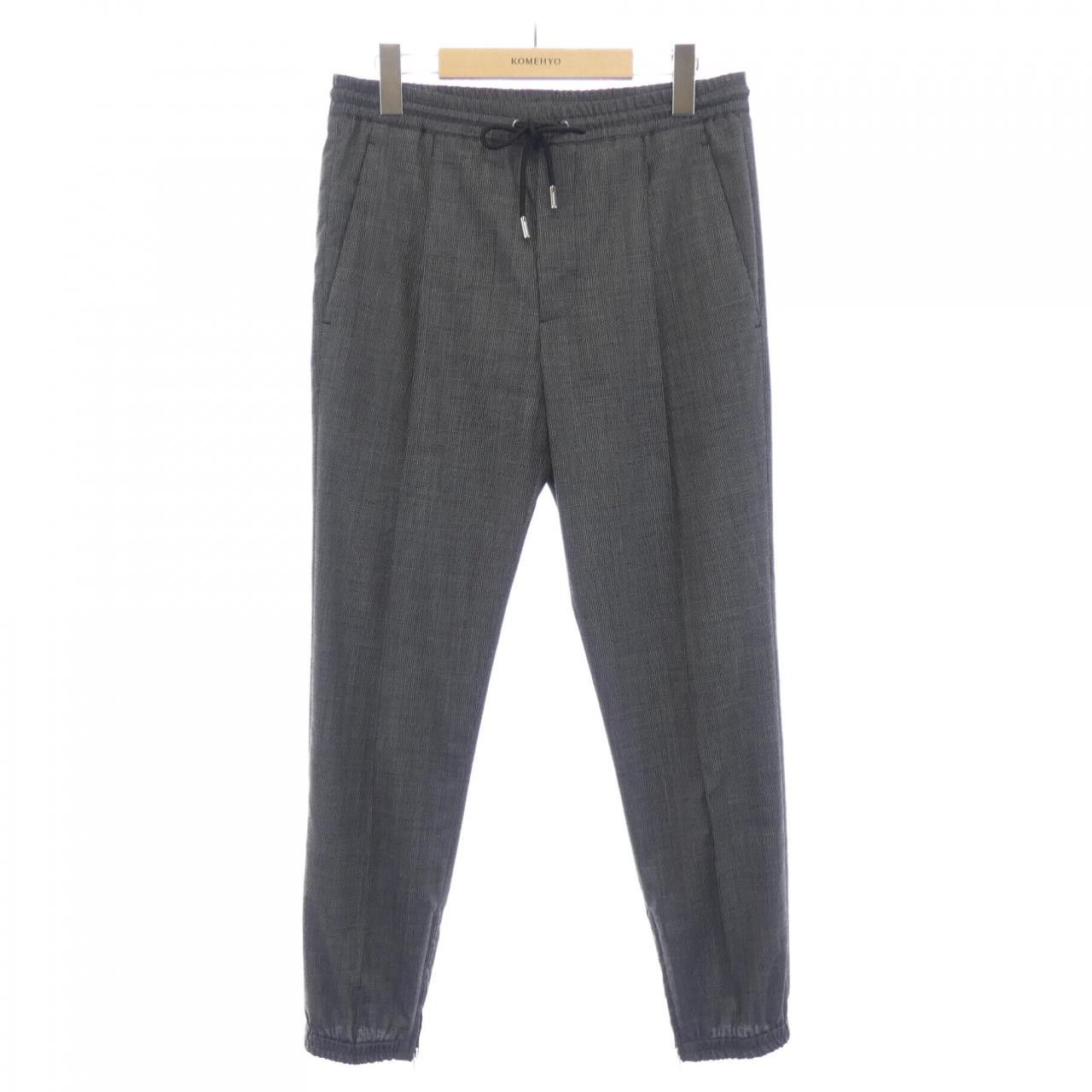 Dior Dior Dior Micro Houndstooth Wool Canvas Pants Textile Pants 113C122A4994 DUTY FREE for USA Size ONE SIZE - 1 Thumbnail