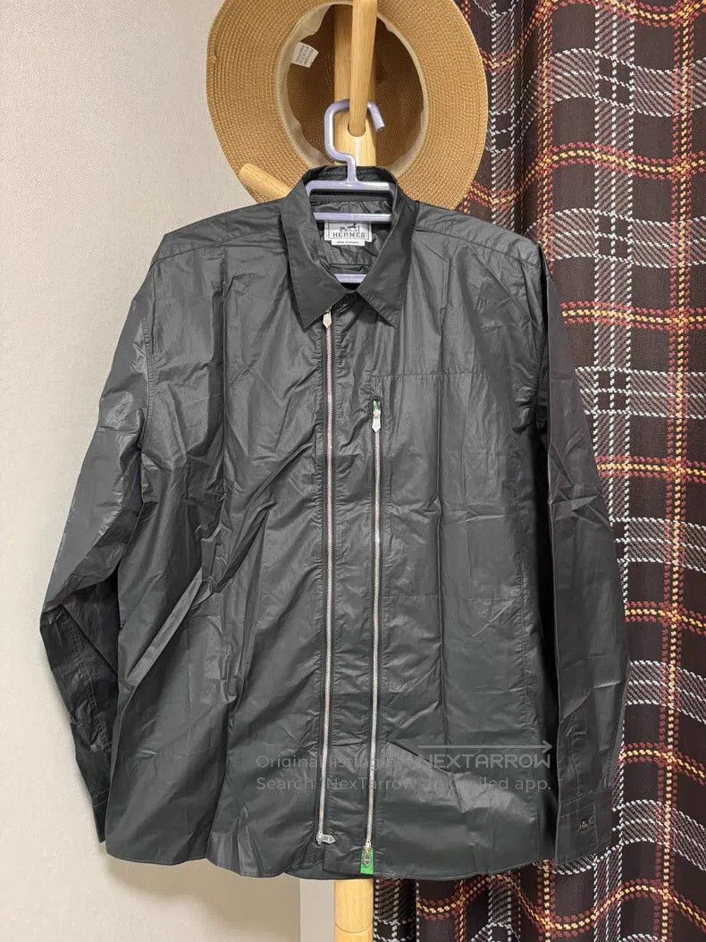 Hermes Hermes size 41 Skin Jacket Size US XXS / EU 40 - 1 Thumbnail