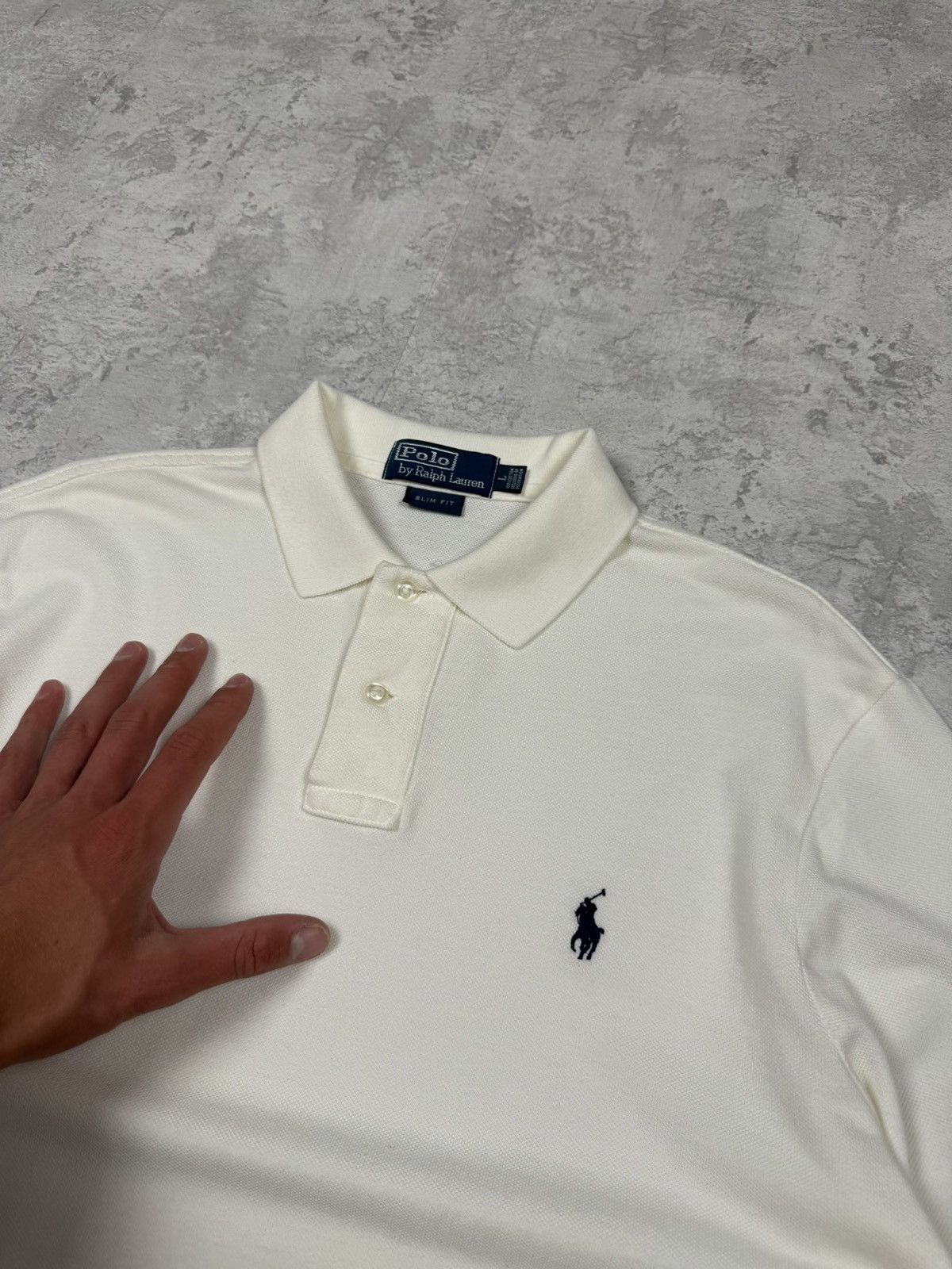 Polo Ralph Lauren Vintage Polo Ralph Lauren White Rugby Long Sleeve Y2K Size L Size US L / EU 52-54 / 3 - 6 Thumbnail
