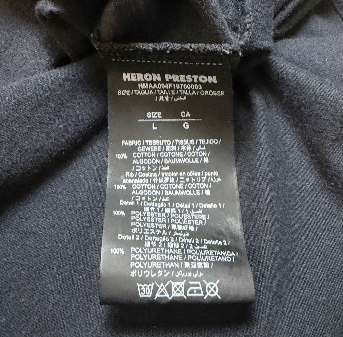 Heron Preston Heron Preston Logo T-Shirt Size US L / EU 52-54 / 3 - 5 Thumbnail