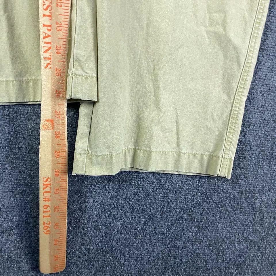 L.L. Bean LL Bean Cargo Pants Men's 38x30 Natural Fit Light Yellow Size US 38 / EU 54 - 7 Thumbnail