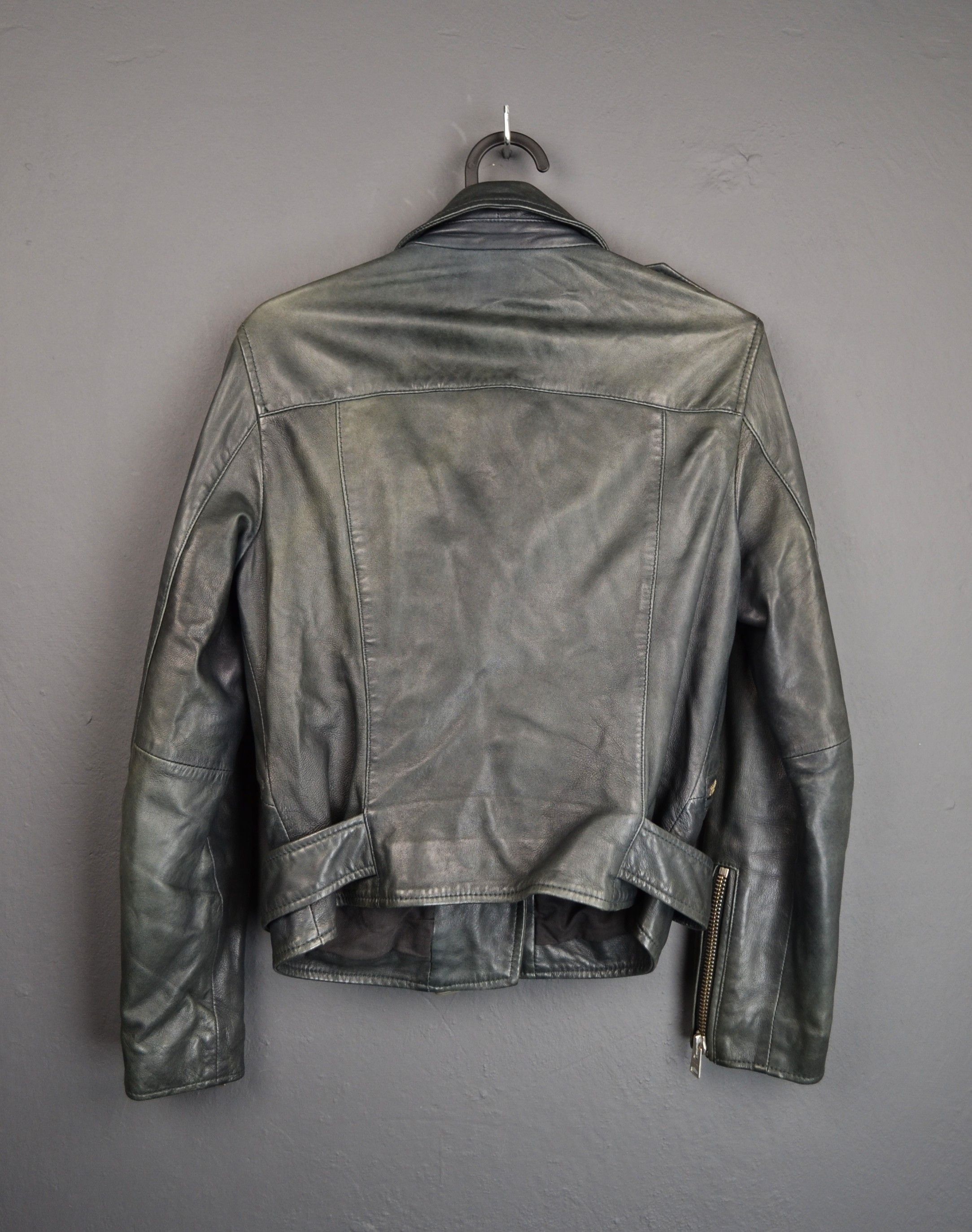 Allsaints All Saints Wyatt Zip Biker Jacket US 4 Size S / US 4 / IT 40 - 10 Thumbnail