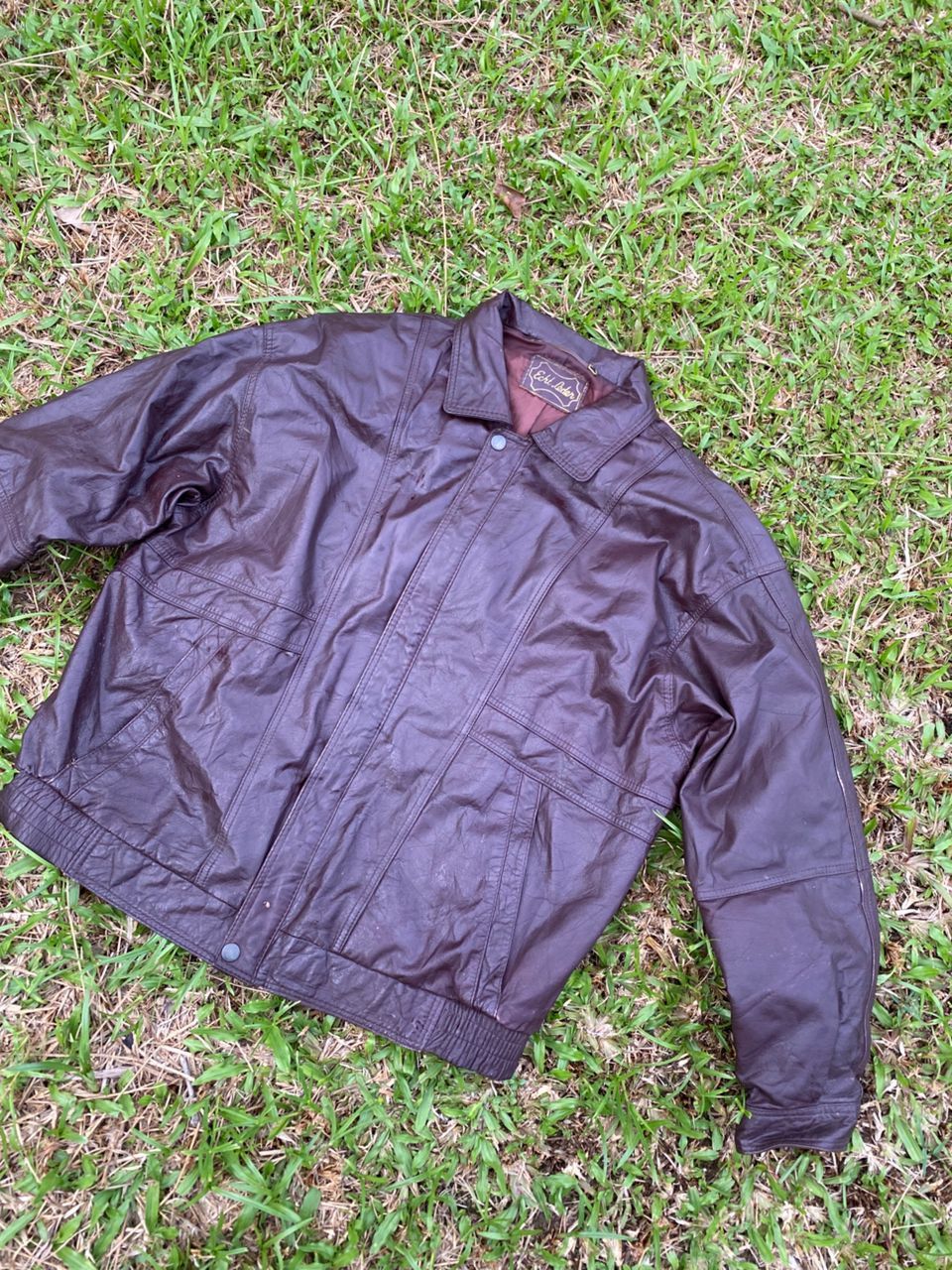 Leather VINTAGE ECHT LEDER PEANUT BROWN LEATHER JACKET Size US M / EU 48-50 / 2 - 4 Thumbnail