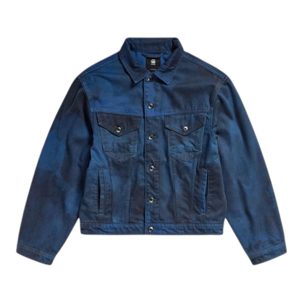 G-Star NWT G-Star RAW Oversized Denim Jacket XS Sea Blue $250 Size XS / US 0-2 / IT 36-38 - 3 Thumbnail