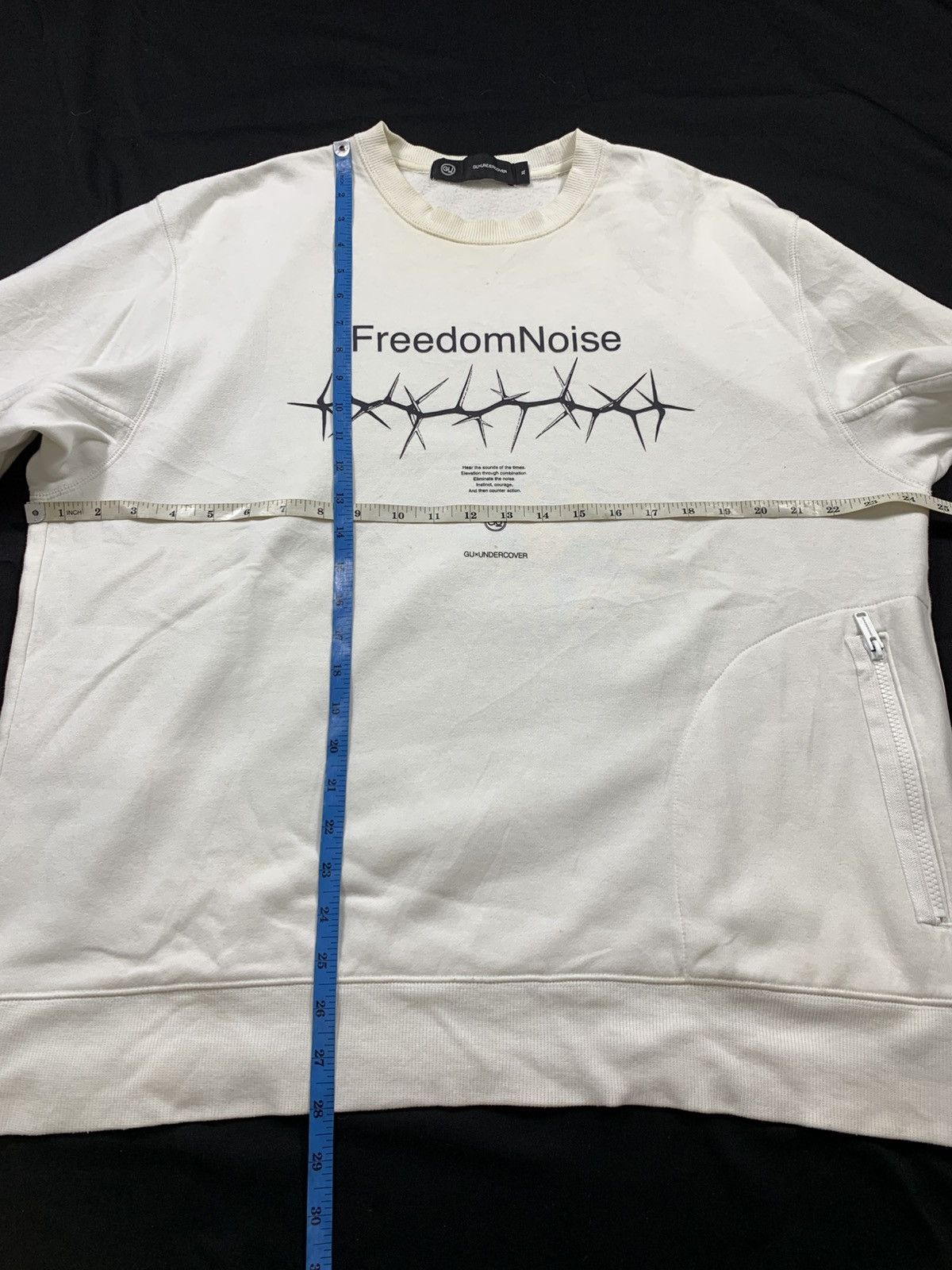 GU × Undercover GU Undercover “Freedom Noise” Sweatshirt Size US XL / EU 56 / 4 - 8 Thumbnail