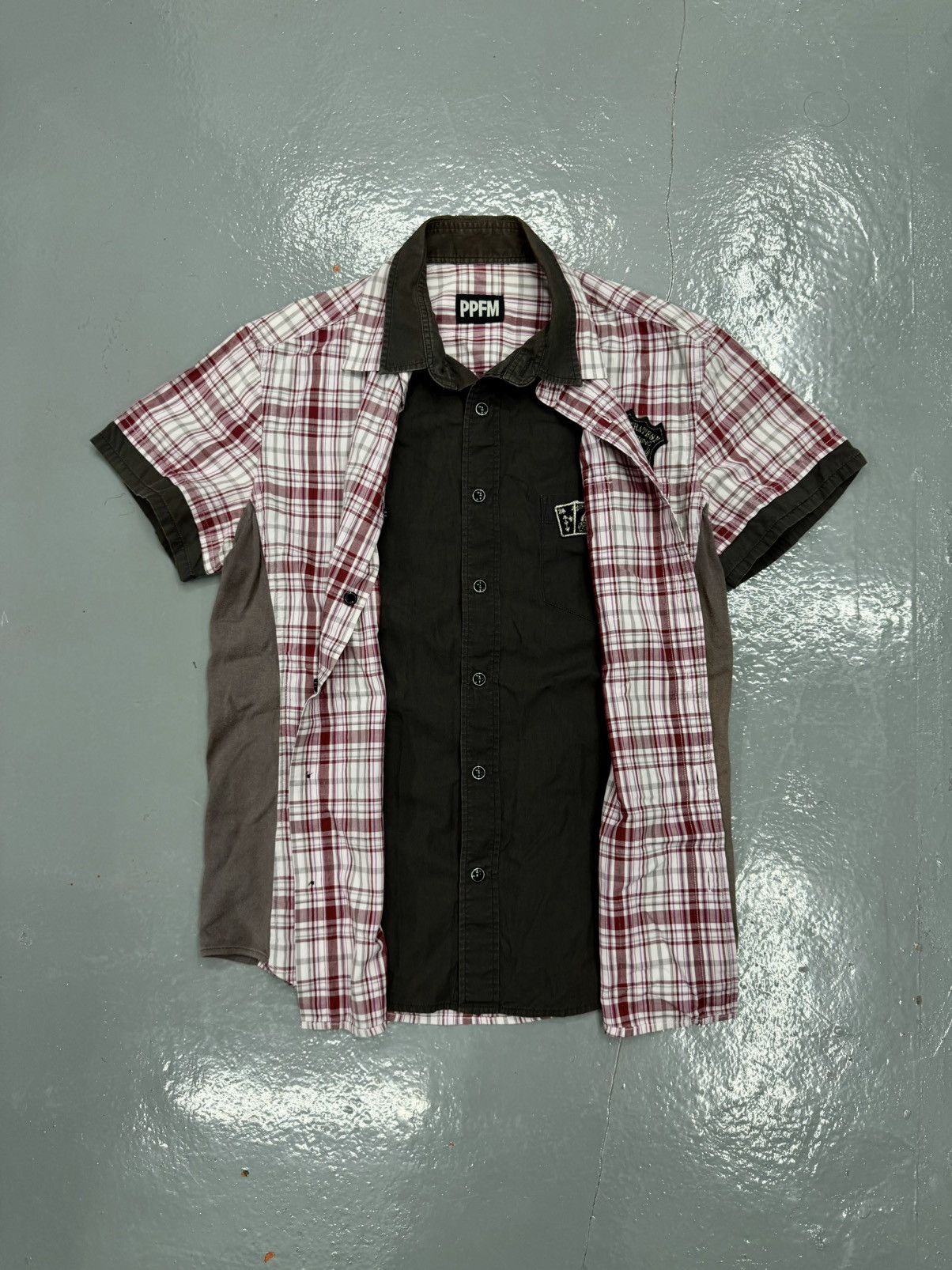 PPFM Vintage PPFM Double Layered Shirt Punk Jacket Size US M / EU 48-50 / 2 - 1 Thumbnail