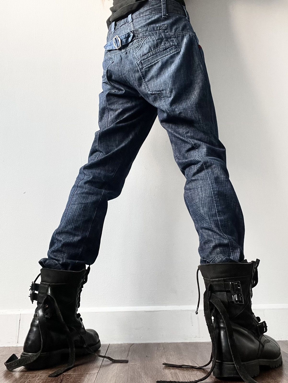 Marithe + Francois Girbaud Marithe Francois Girbaud Avant-Garde Jeans Size US 32 / EU 48 - 2 Thumbnail