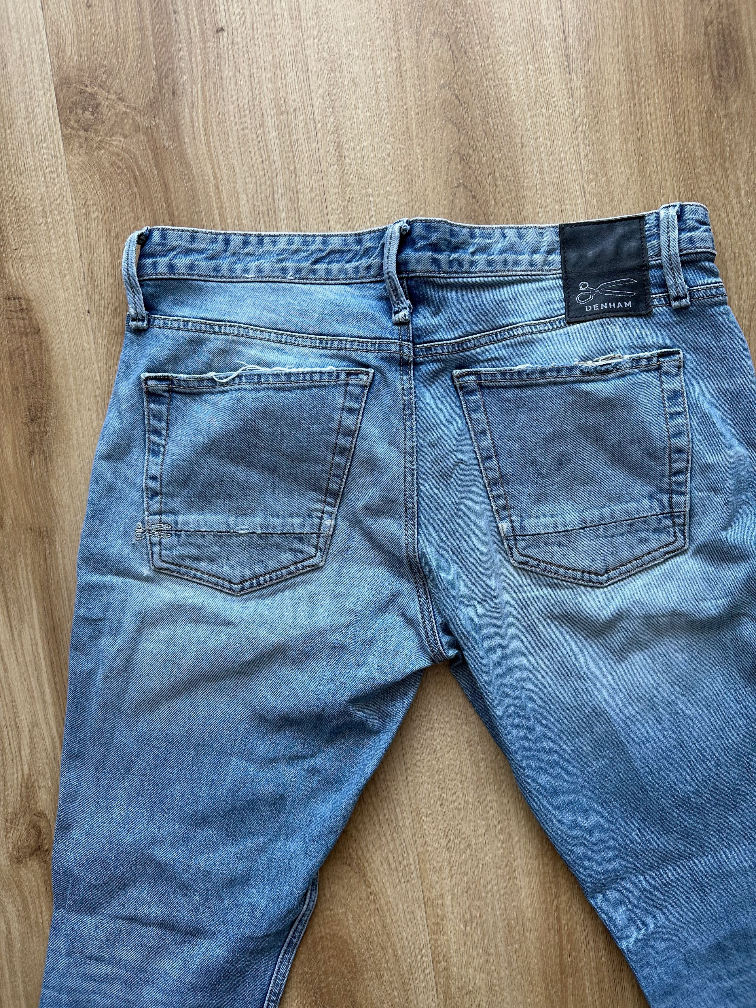 DENHAM DENHAM Razor Slim Fit washed denim faded jeants pants Size US 34 / EU 50 - 13 Thumbnail