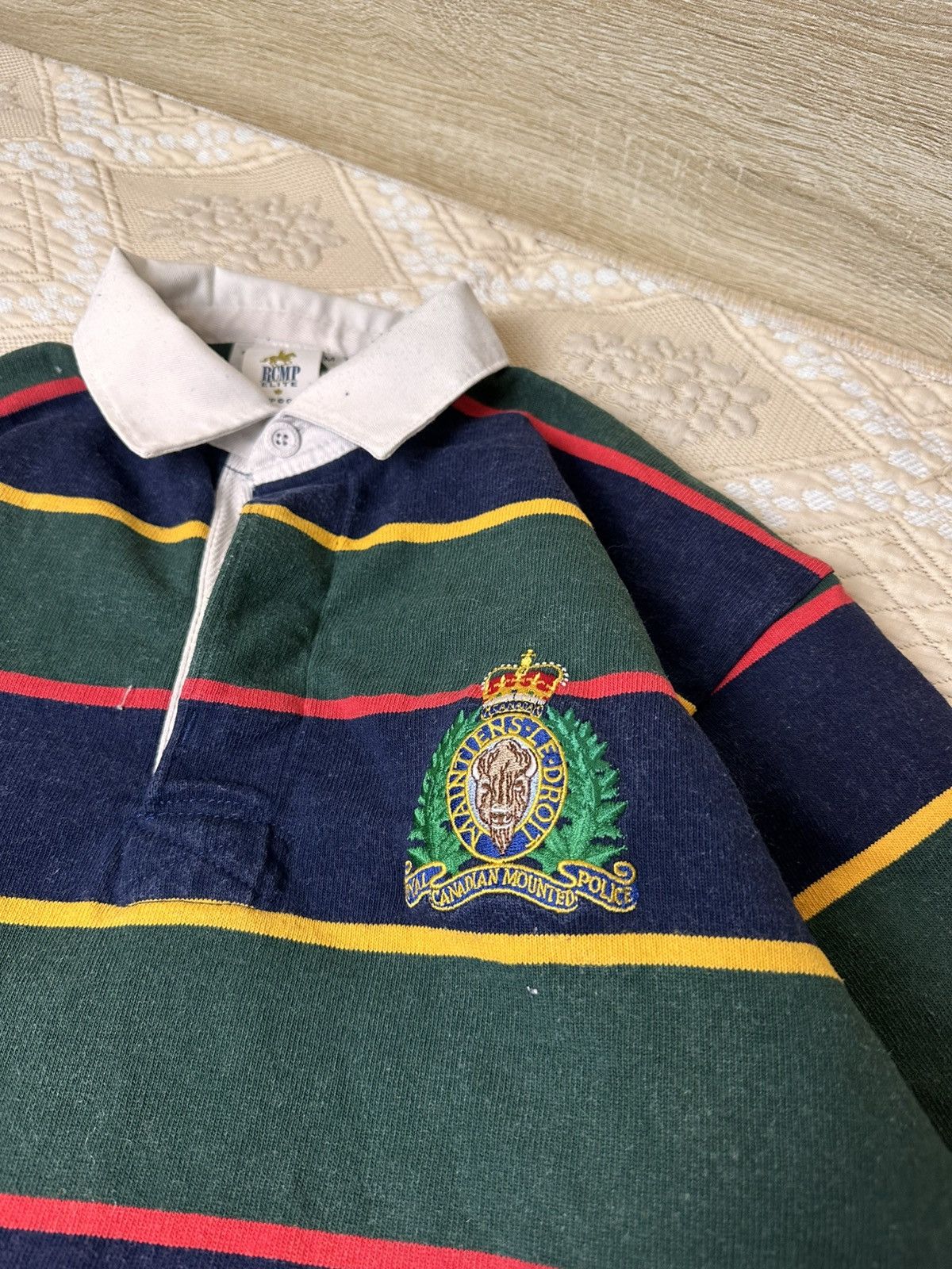 Barbarian 🔥 Barbarian Rugby Wear Royal Police Polo Shirt Chief Keef Size US M / EU 48-50 / 2 - 3 Thumbnail