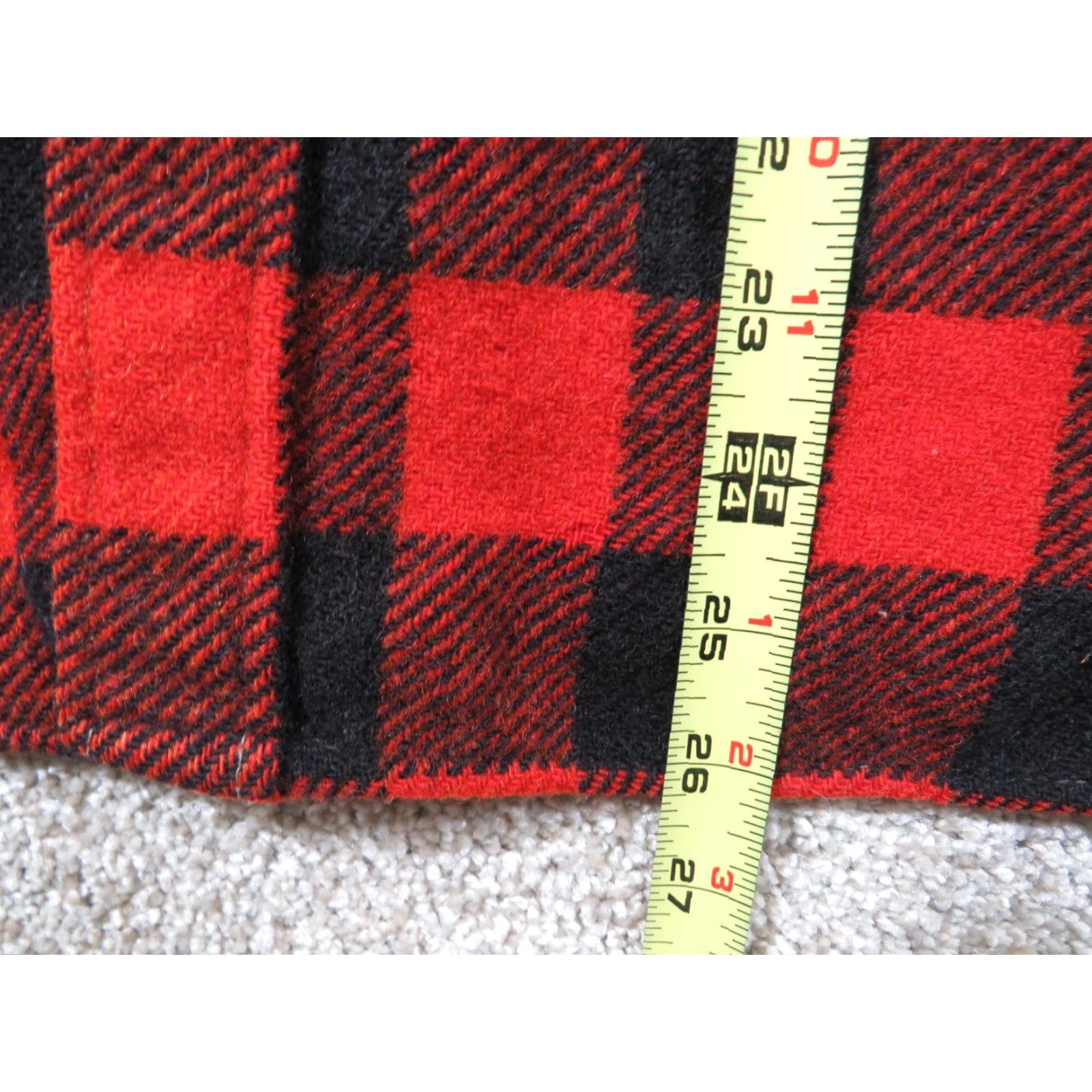 Vintage VINTAGE Frost Proof Shirt Mens 1970s Red Plaid Button-Down Flannel Long Sleeve Pocket Cotton Size US M / EU 48-50 / 2 - 6 Thumbnail
