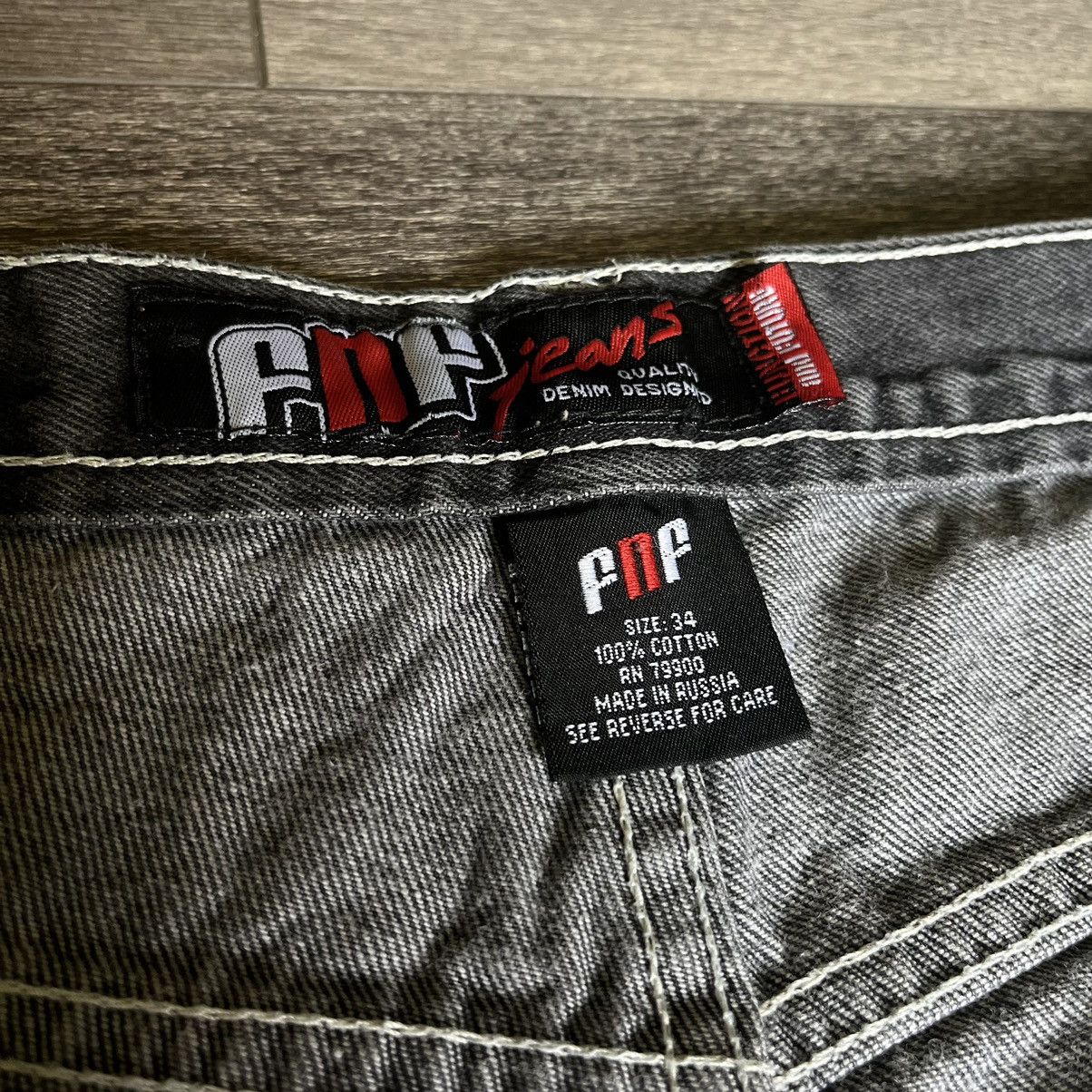 Vintage Vintage 1990s FNF Carpenter Skater Baggy Denim Jeans 34x32 Size US 34 / EU 50 - 9 Thumbnail