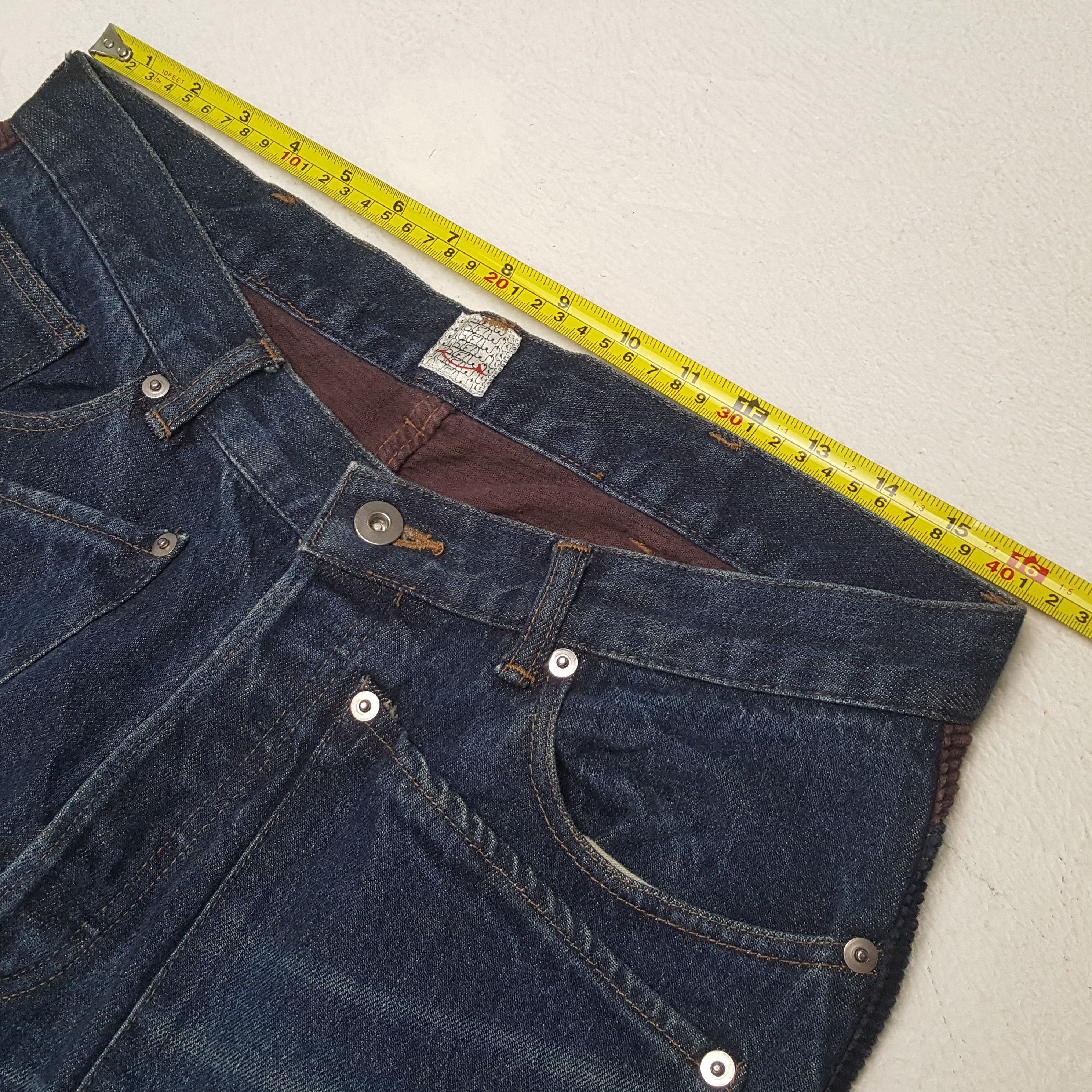 Japanese Brand Eater Co LTD Jeans Fashion Style Rare Design RR27 Size US 32 / EU 48 - 7 Thumbnail