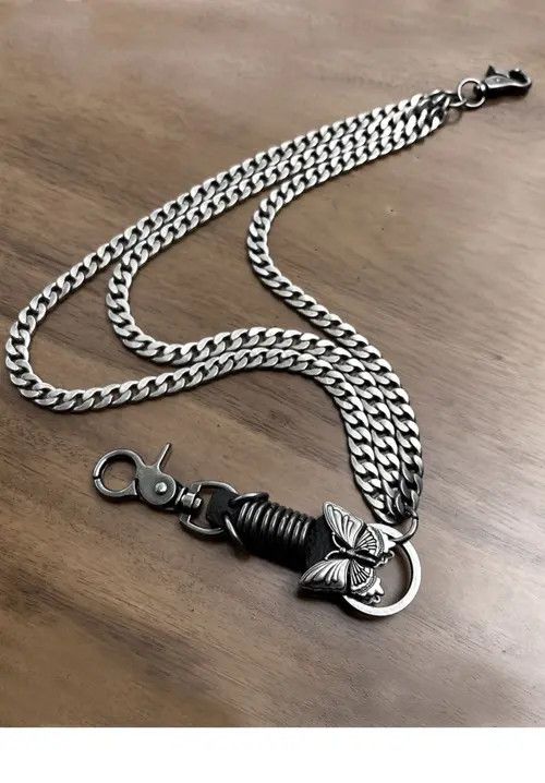 Jewelry Matsusaka x Riyo Multi Layer Rock Punk Pants Chain Size ONE SIZE - 7 Thumbnail