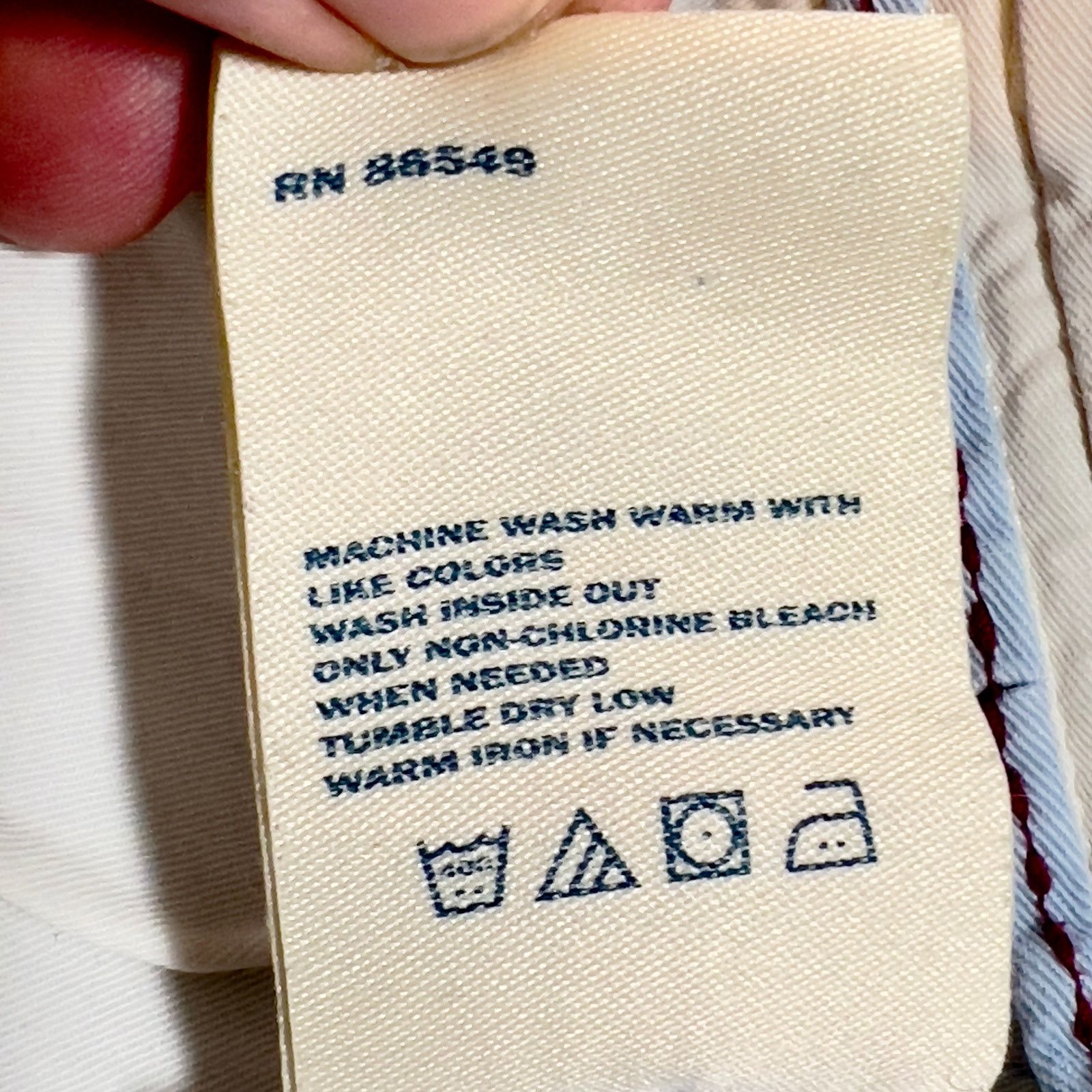 Indigo Palms Indigo Palms Chinos Men's W42 Vintage Made Hong Kong B35TF1T Size US 42 / EU 58 - 12 Thumbnail