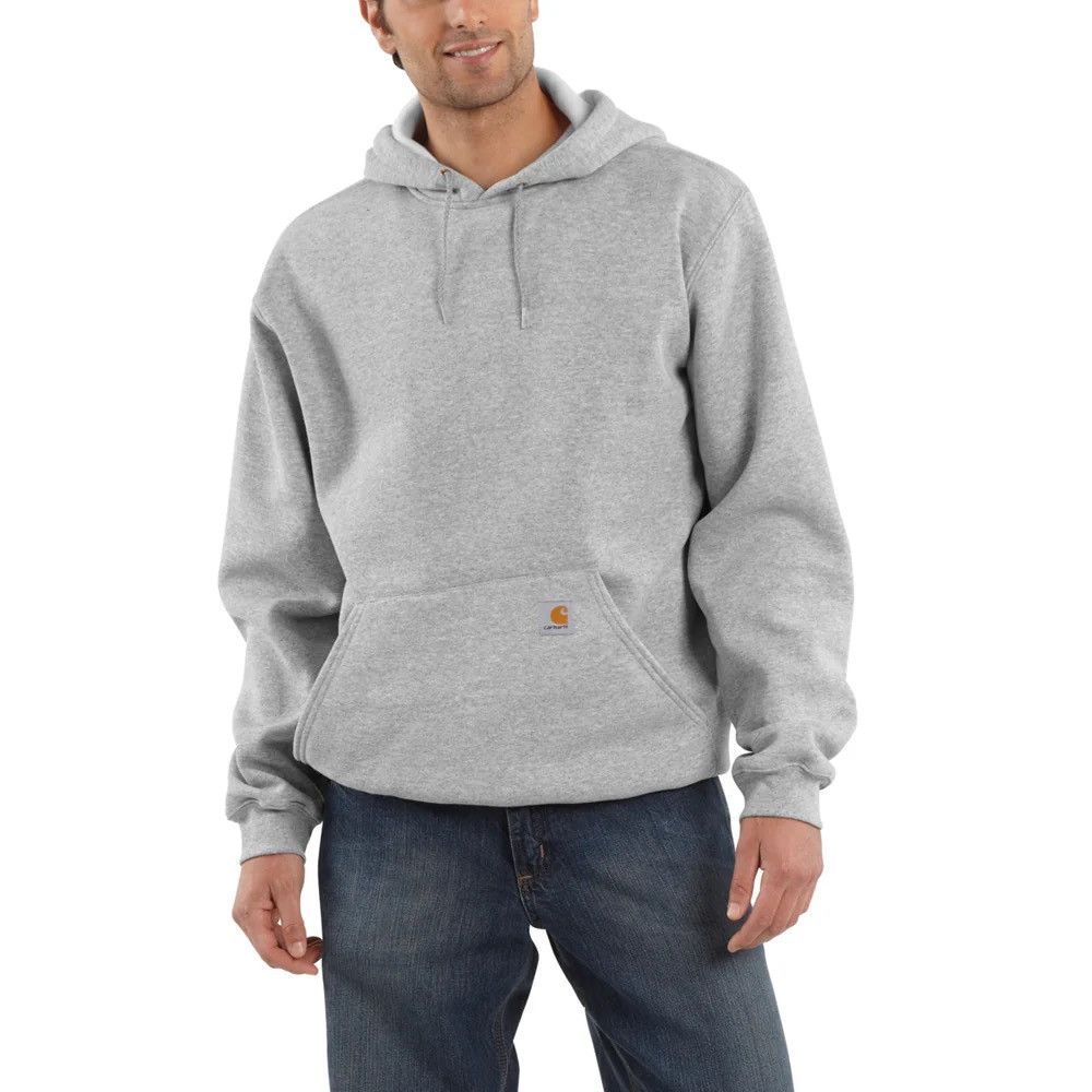 Carhartt New Carhartt WIP Basic Grey Hoodie Loose Fit Workwear Size US S / EU 44-46 / 1 - 2 Thumbnail