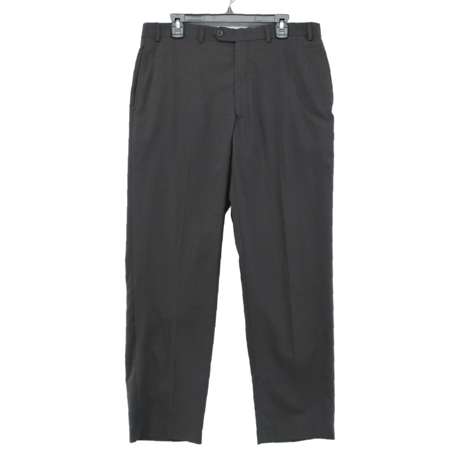 Ralph Lauren Ralph Lauren Pants Men 36x31.5 Black Micro Check Dress Slacks Trousers Size US 36 / EU 52 - 1 Thumbnail