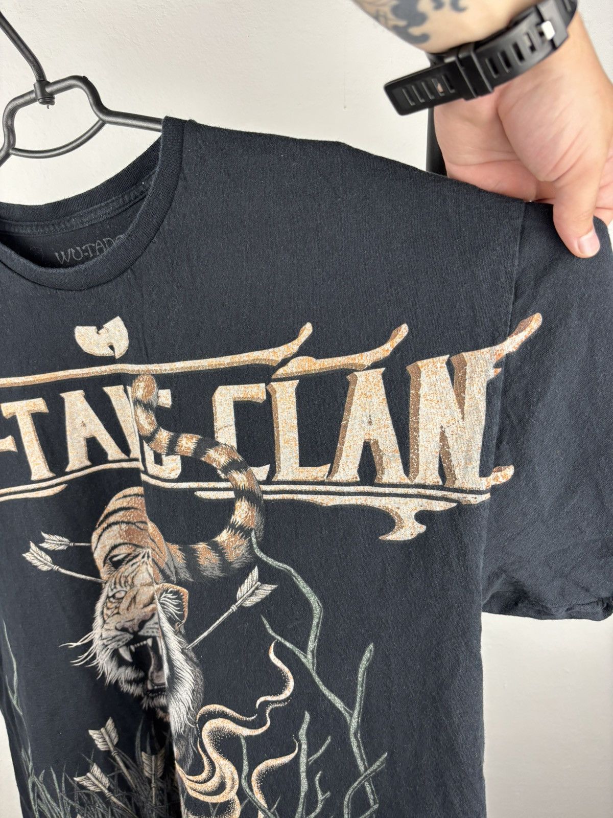 Wu-Tang Clan Wu-Tang Clan big logo over size t shirt size L Size US L / EU 52-54 / 3 - 3 Thumbnail
