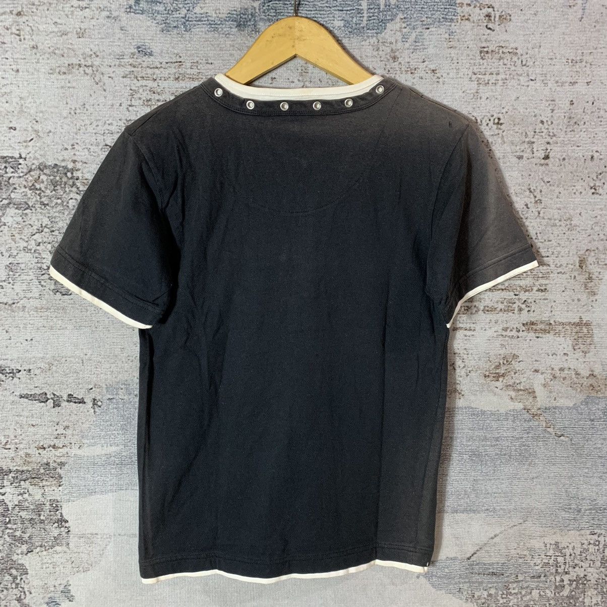 If Six Was Nine × Japanese Brand × Le Grande Bleu (L.G.B.) Japanese Double Layer Tribal Poem Sun Faded Tee Lgb Styled Size US S / EU 44-46 / 1 - 2 Thumbnail