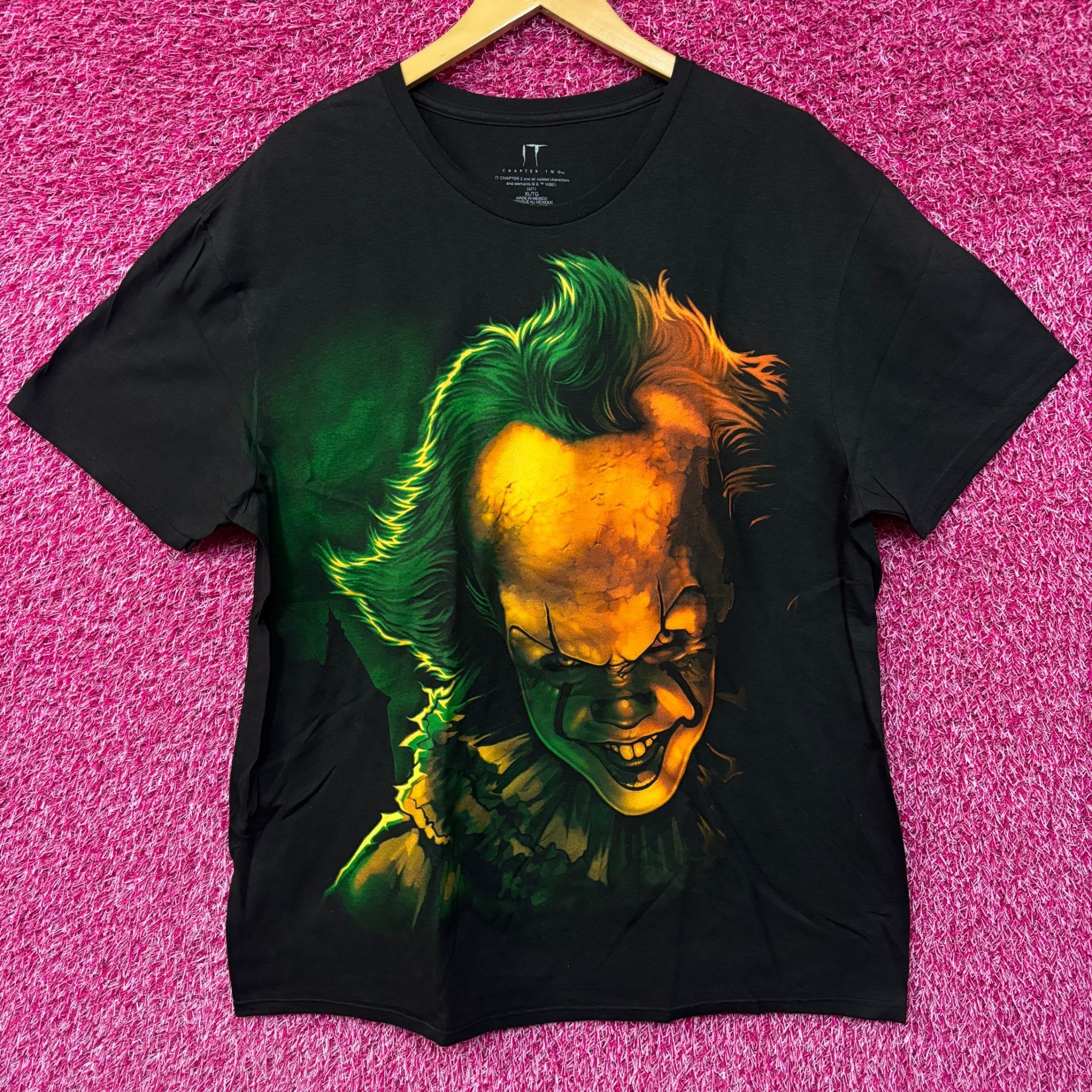 Warner Bros Pennywise it chapter 2 Horror Tshirt size XL Size US XL / EU 56 / 4 - 1 Thumbnail