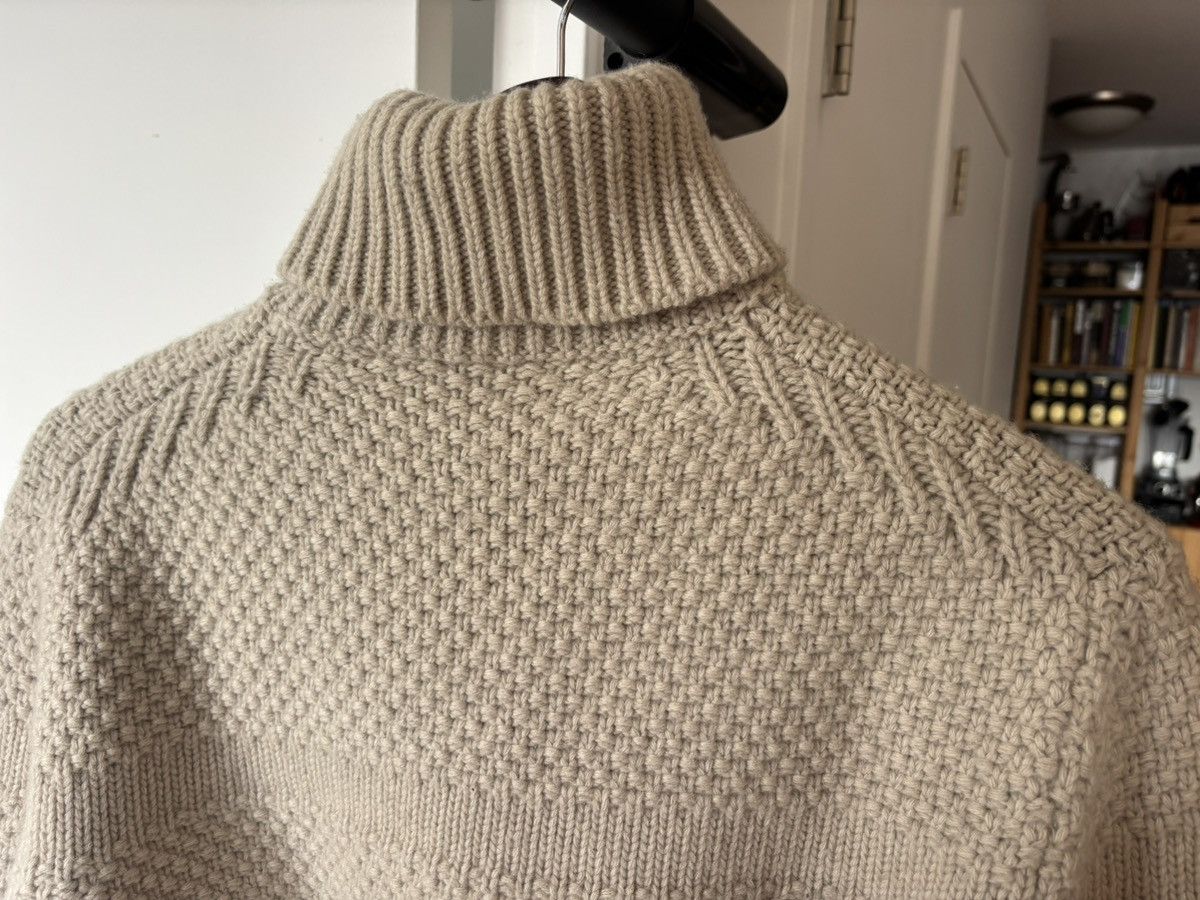 Jil Sander Jil Sander Bone Turtleneck Size US M / EU 48-50 / 2 - 2 Thumbnail