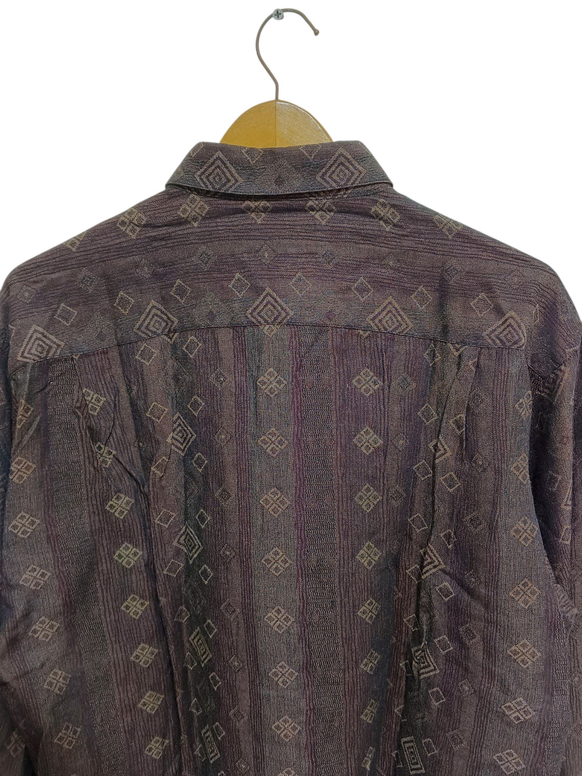 Yves Saint Laurent Vintage YSL Pattern Button shirt Size US M / EU 48-50 / 2 - 4 Thumbnail