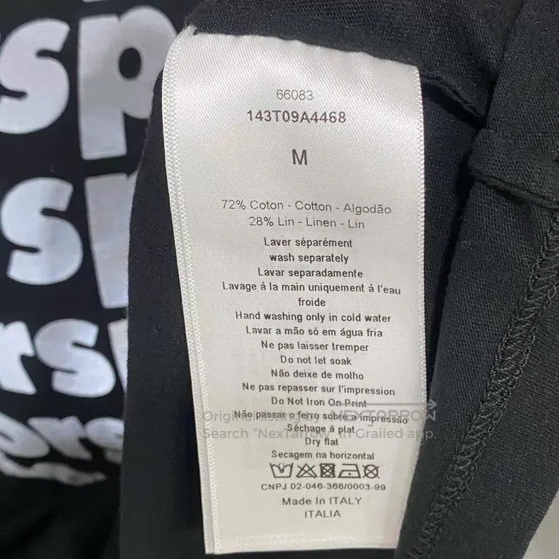 Dior Dior Reflective Letter Earth Short Sleeve Size M / US 6-8 / IT 42-44 - 5 Thumbnail