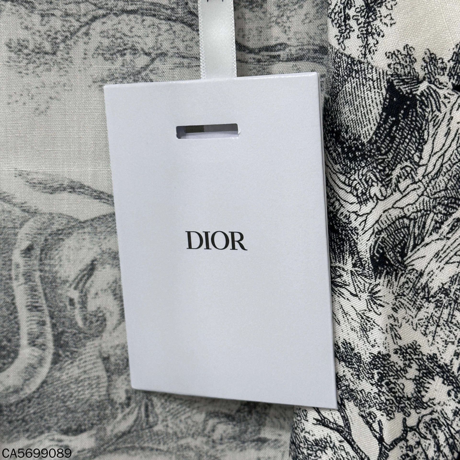 Dior Dior Zoo Series silk long-sleeve shirt NWT 38 Size S / US 4 / IT 40 - 4 Thumbnail