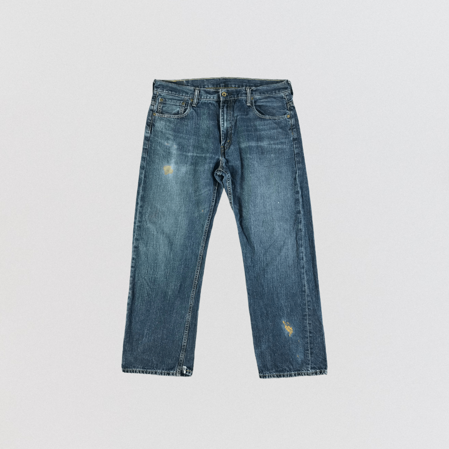 image of Blue Wash Levis 569 Jeans-Jm3398, Men's (Size 38)