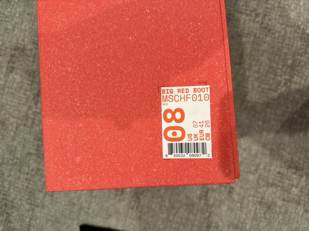 MSCHF Big red boot Size US 8 / EU 41 - 10 Thumbnail