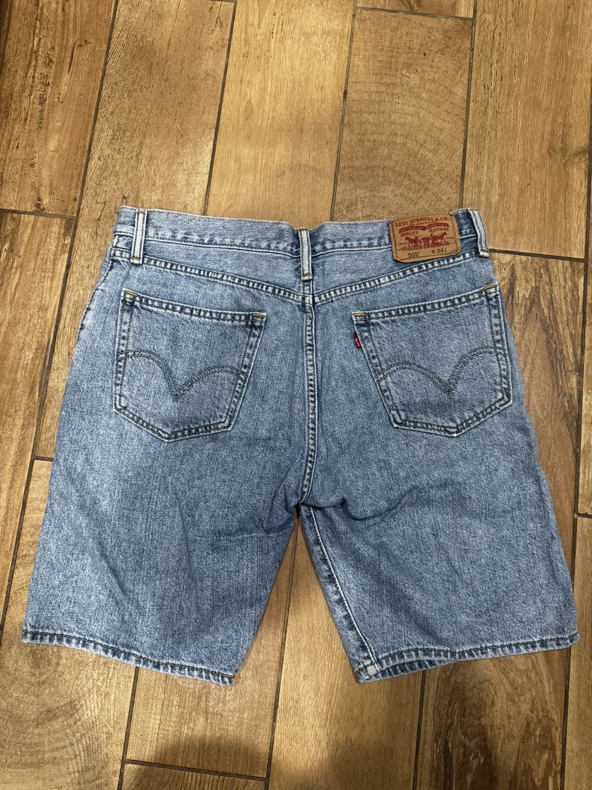 Levi's Levi 505 straight fit jorts Size US 34 / EU 50 - 2 Thumbnail