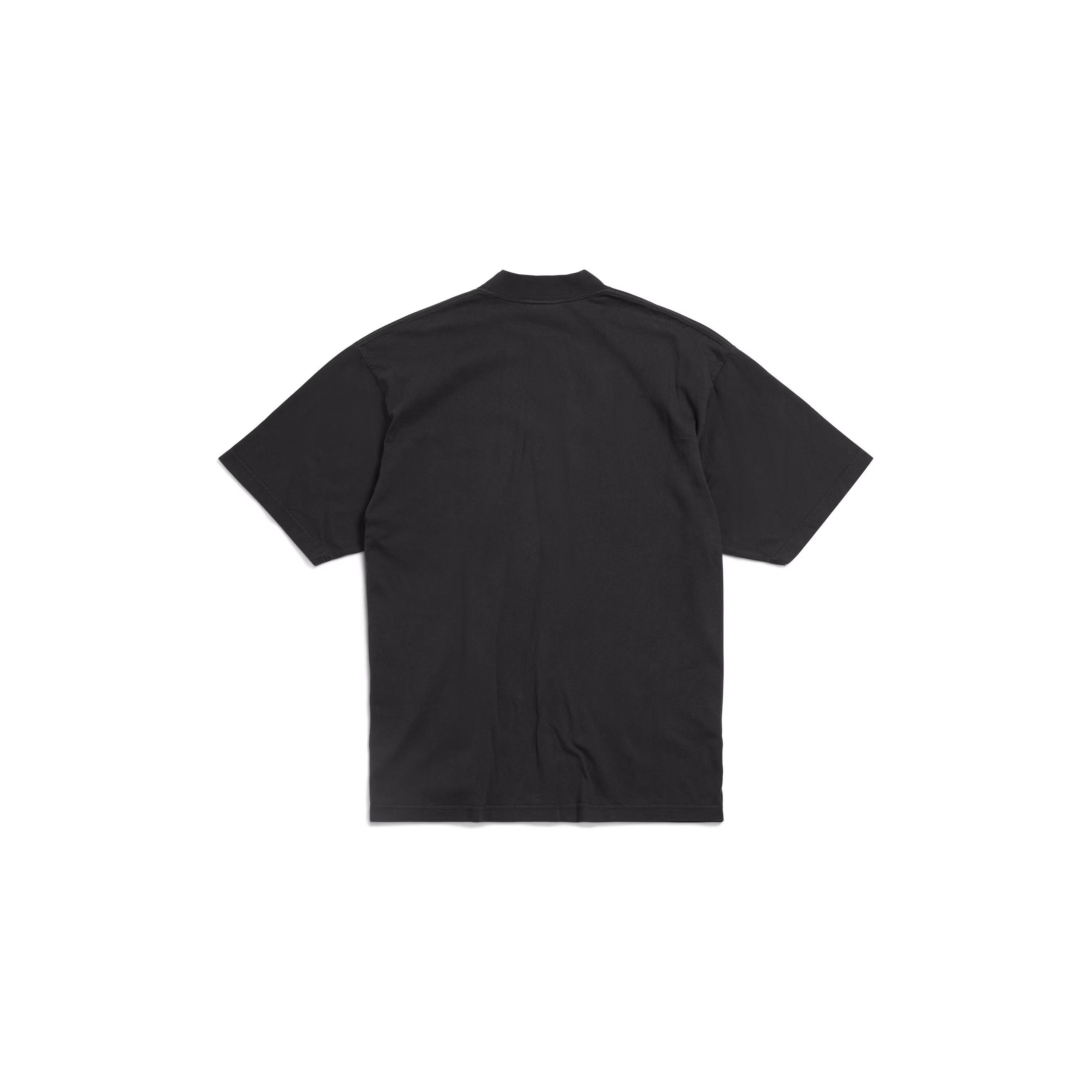 Balenciaga o1tr1nto0526 Political Stencil T-Shirt Medium Fit in Black Size US XL / EU 56 / 4 - 2 Thumbnail