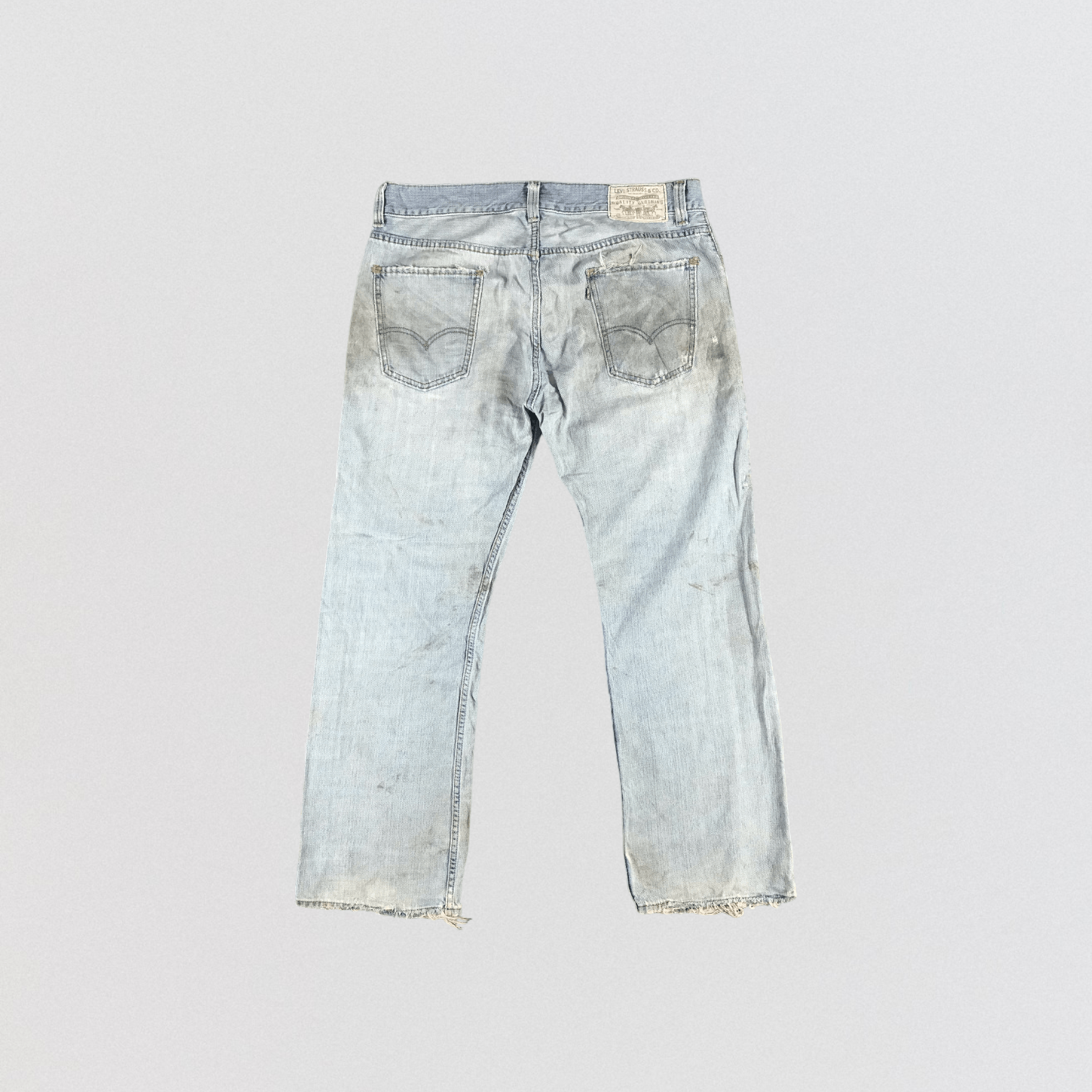 Levi's × Vintage Vintage Light Wash Levis 539 Jeans-JM3112 Size US 37 - 2 Thumbnail