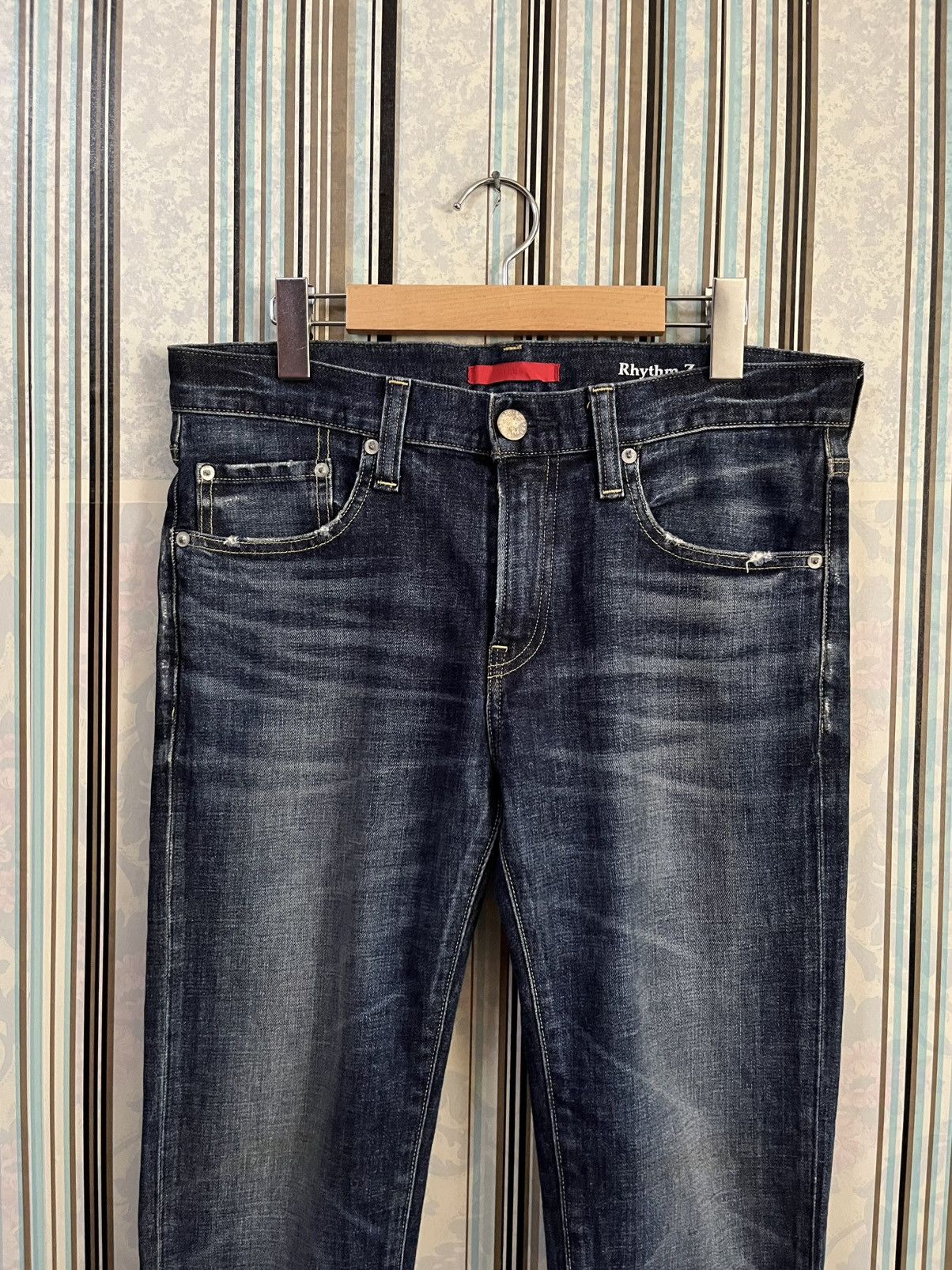 Beams Japan 1990s rhythm Z redcard crop jeans #H3 Size US 30 / EU 46 - 3 Thumbnail